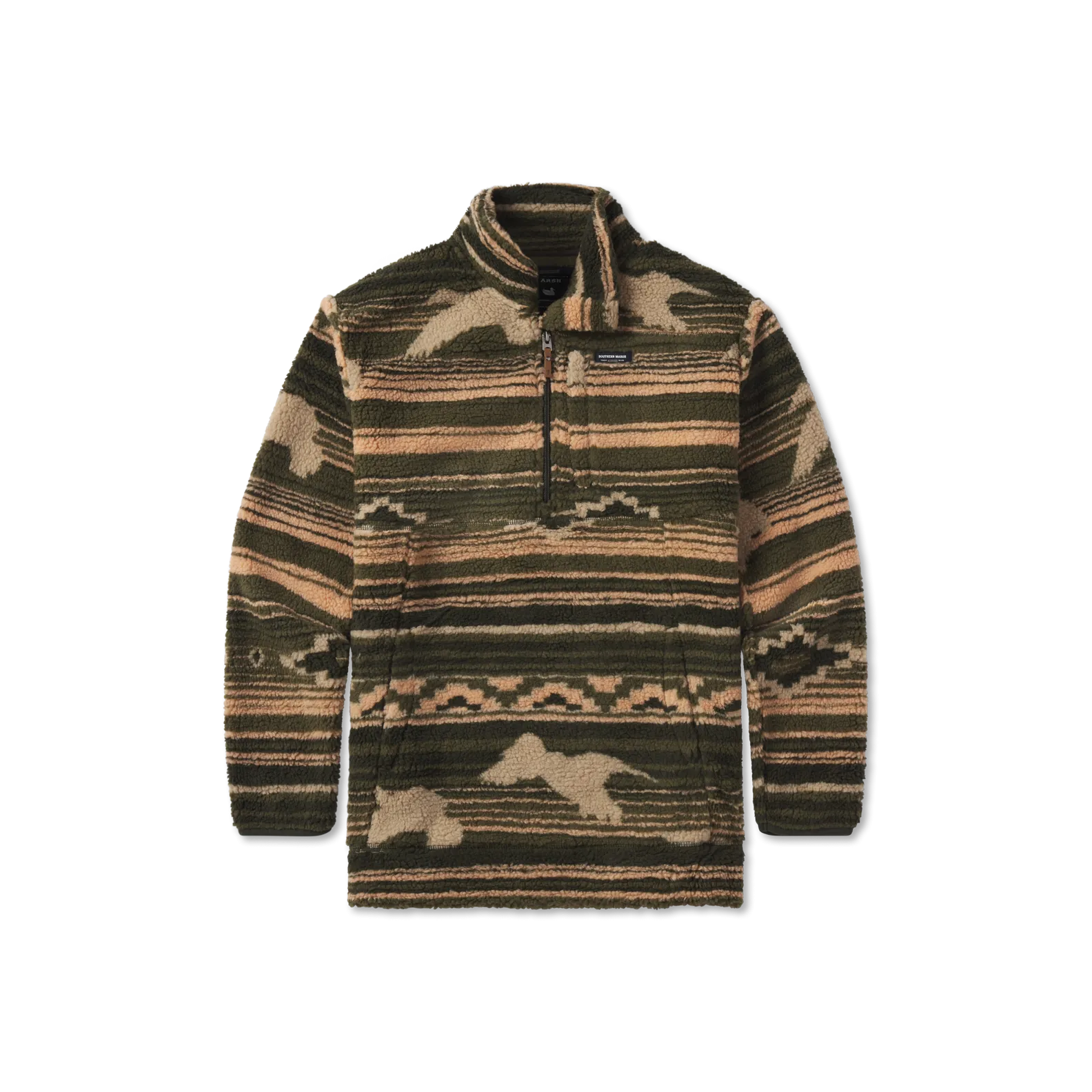 Southern Marsh 21 Matagorda Rustic Fleece Pullover