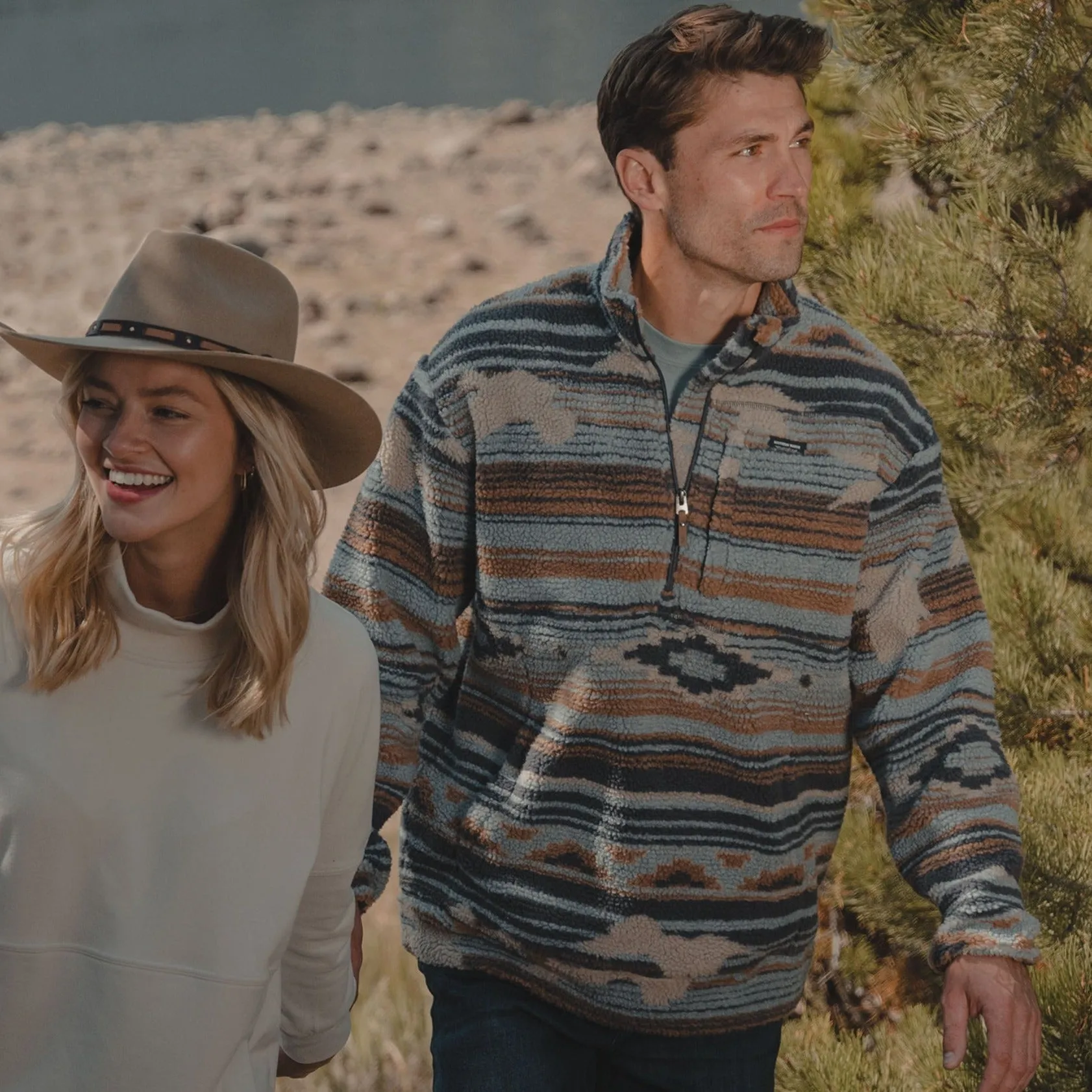 Southern Marsh 21 Matagorda Rustic Fleece Pullover