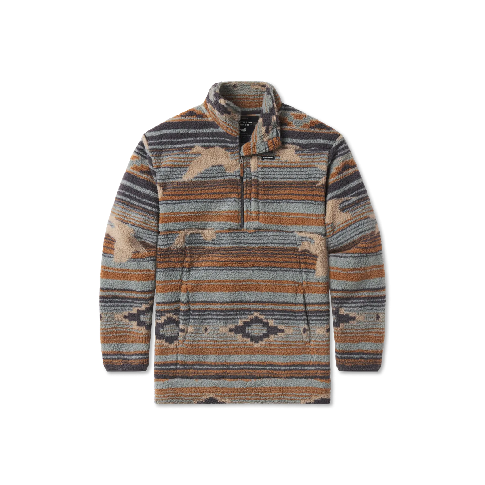 Southern Marsh 21 Matagorda Rustic Fleece Pullover