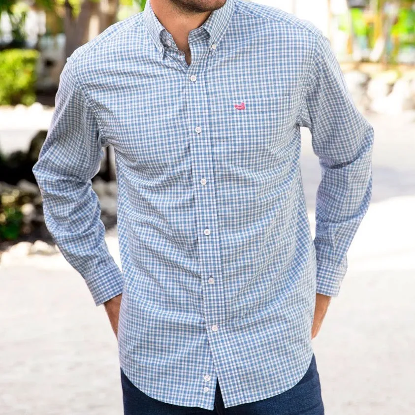 Southern Marsh 21 Mattox Relaxed Check Dress Shirt