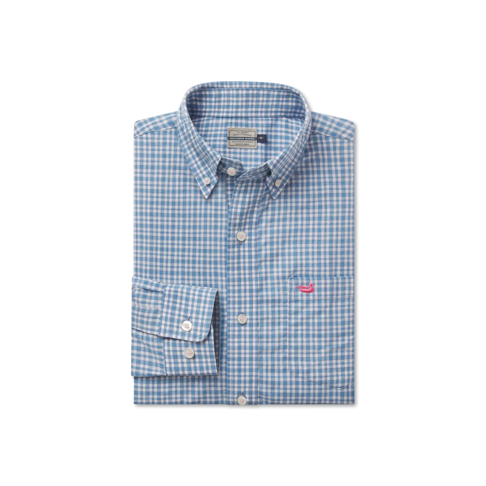 Southern Marsh 21 Mattox Relaxed Check Dress Shirt