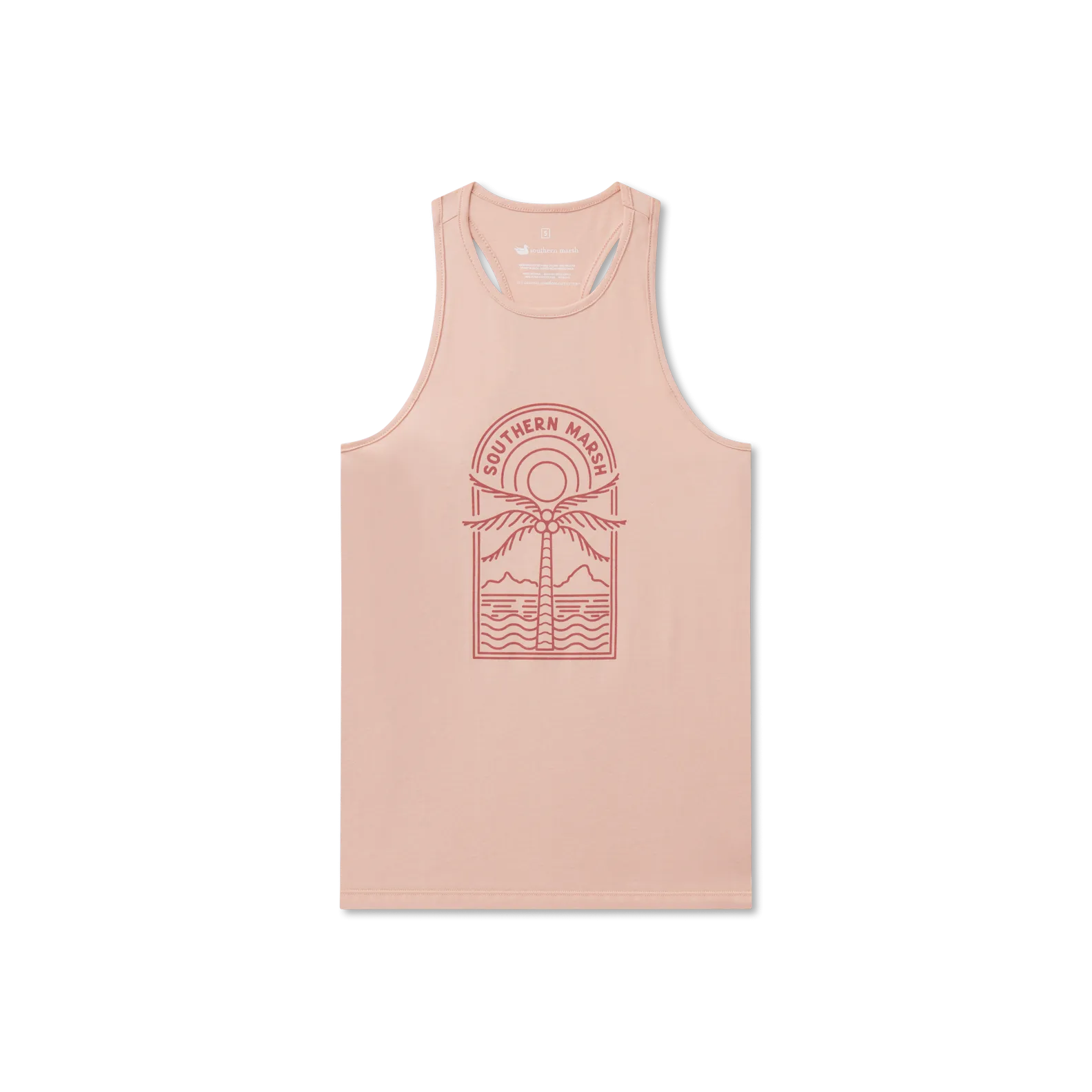 Southern Marsh 21 Maui Racerback Tank - Palm