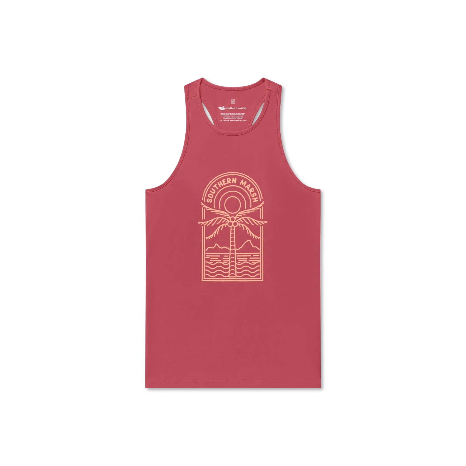 Southern Marsh 21 Maui Racerback Tank - Palm