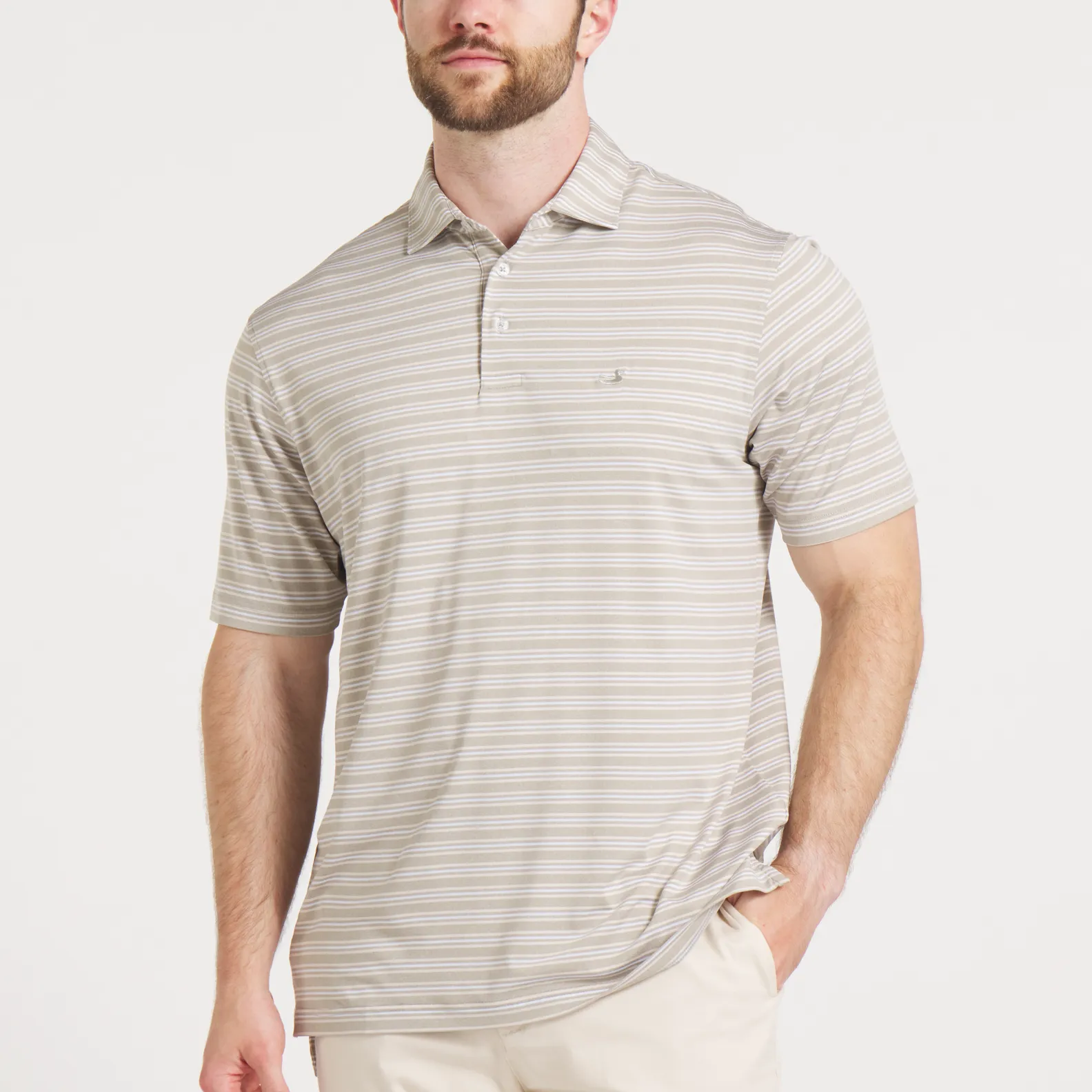 Southern Marsh 21 Maybourne Featherlight Stripe Polo
