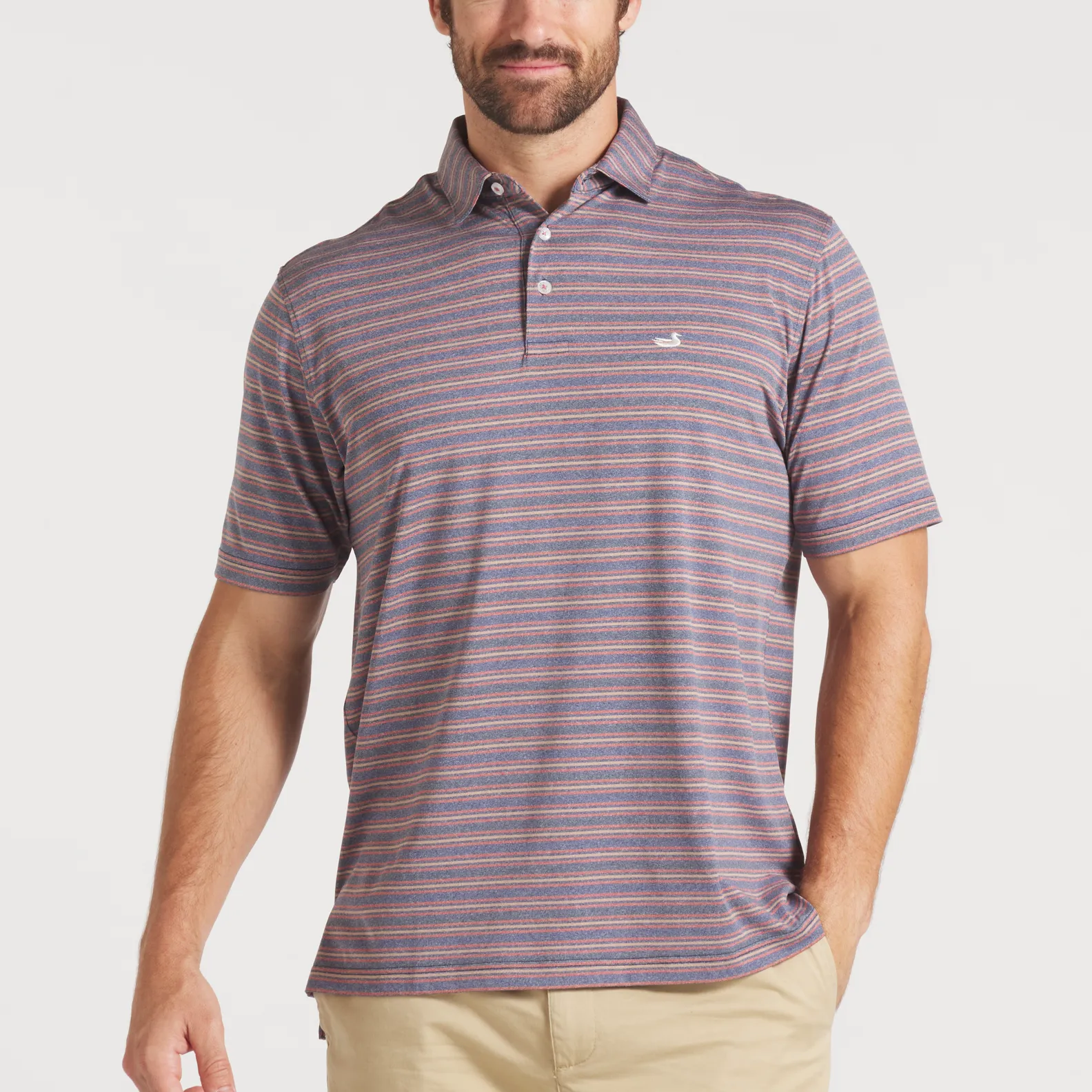 Southern Marsh 21 Maybourne Featherlight Stripe Polo