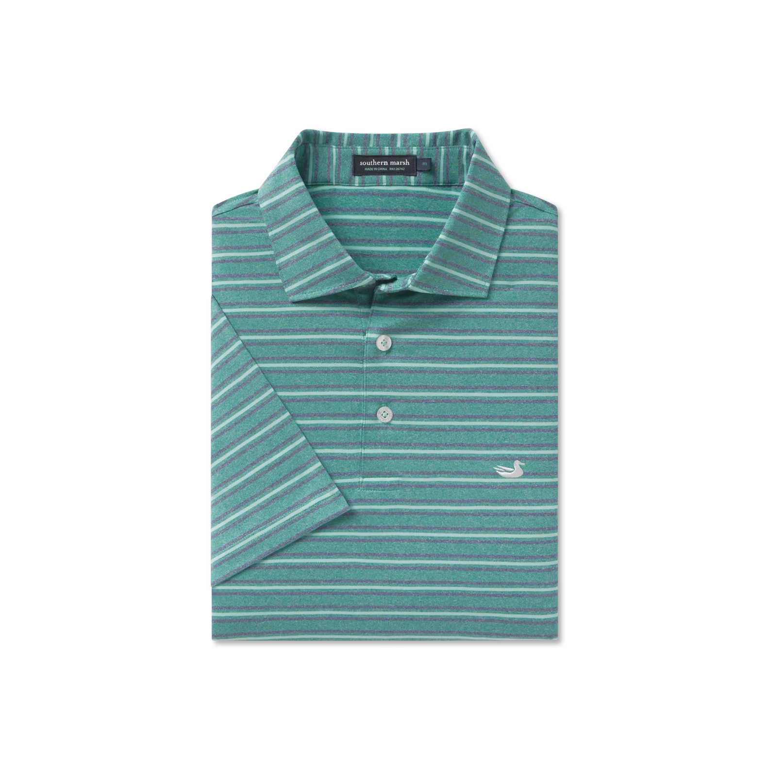 Southern Marsh 21 Maybourne Featherlight Stripe Polo