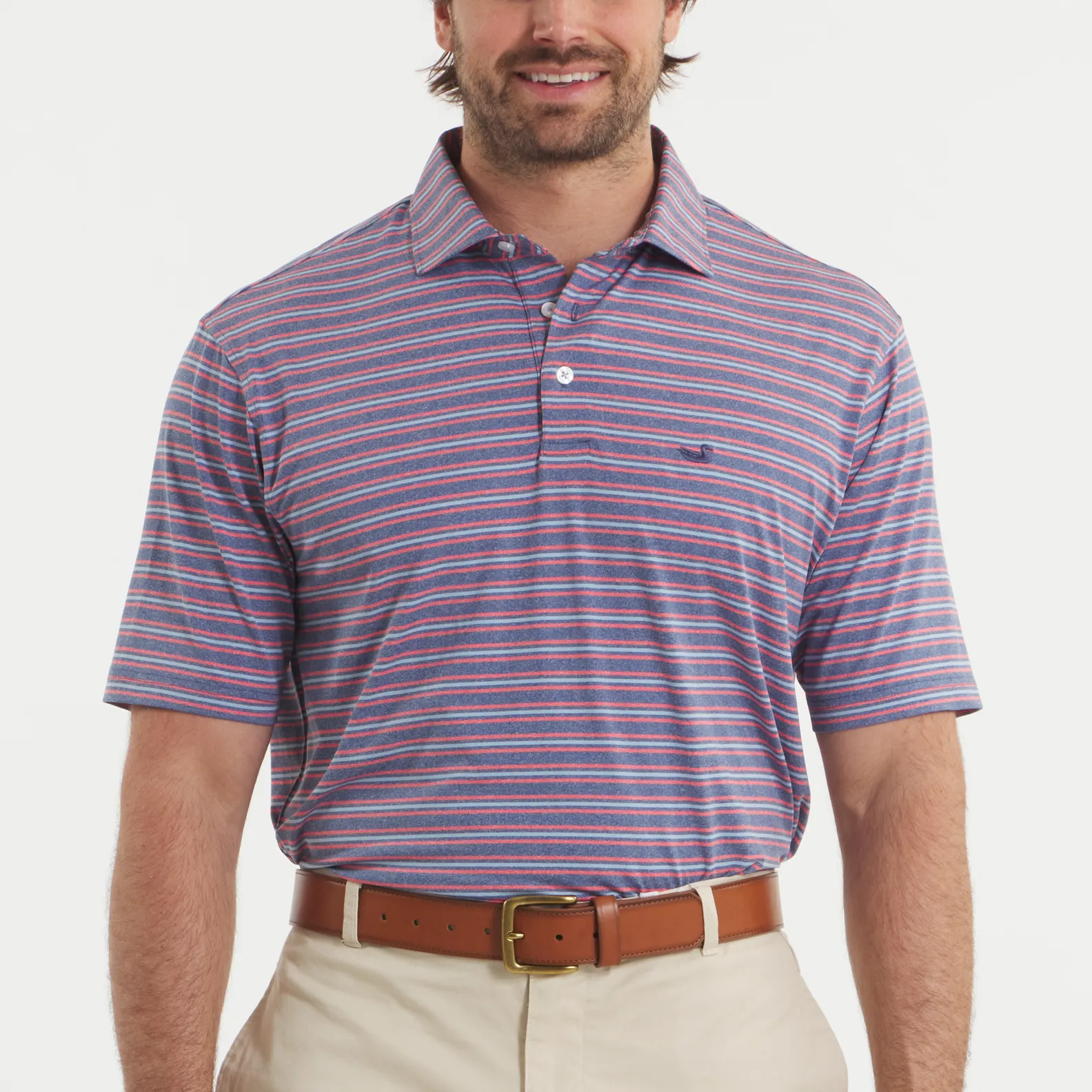 Southern Marsh 21 Maybourne Featherlight Stripe Polo