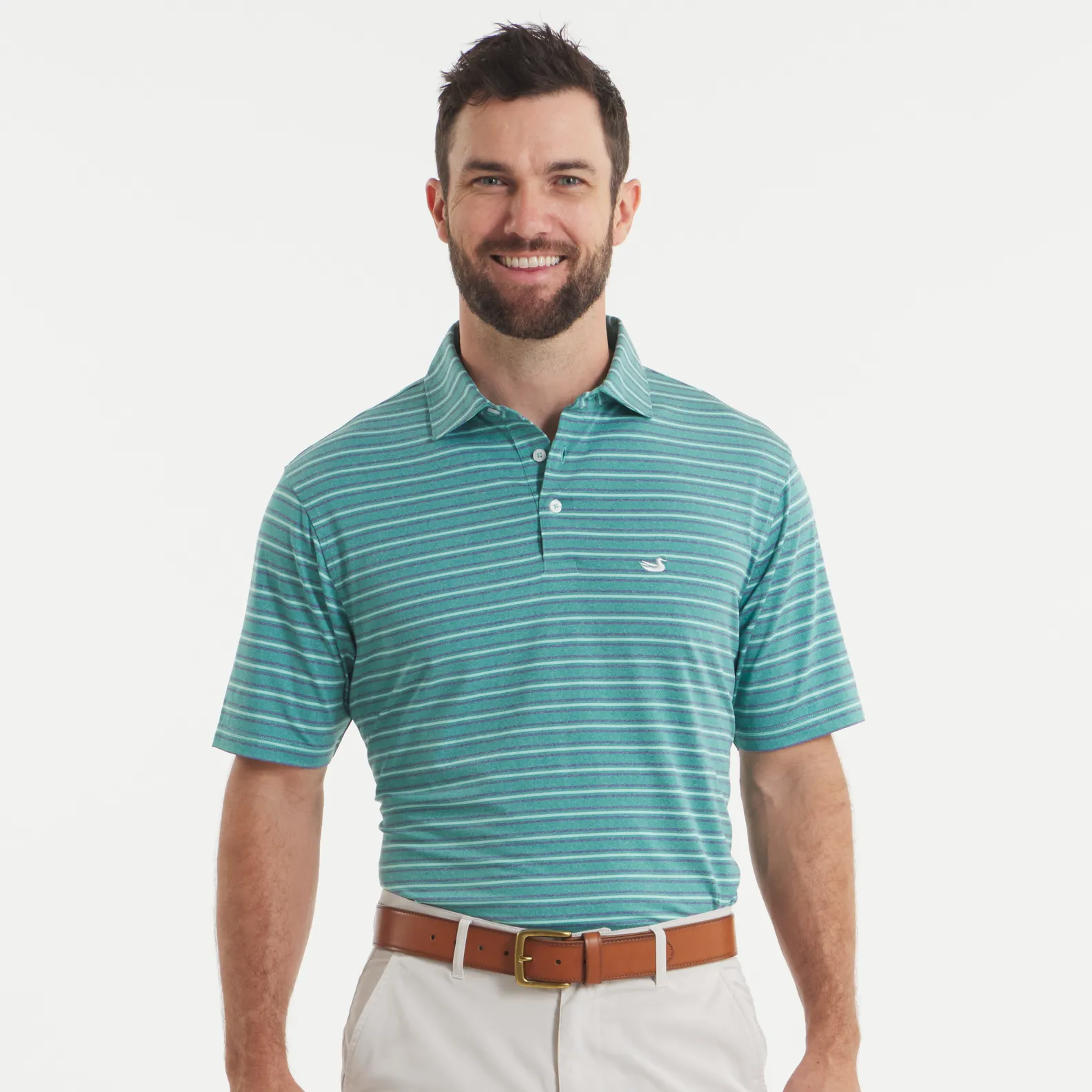 Southern Marsh 21 Maybourne Featherlight Stripe Polo