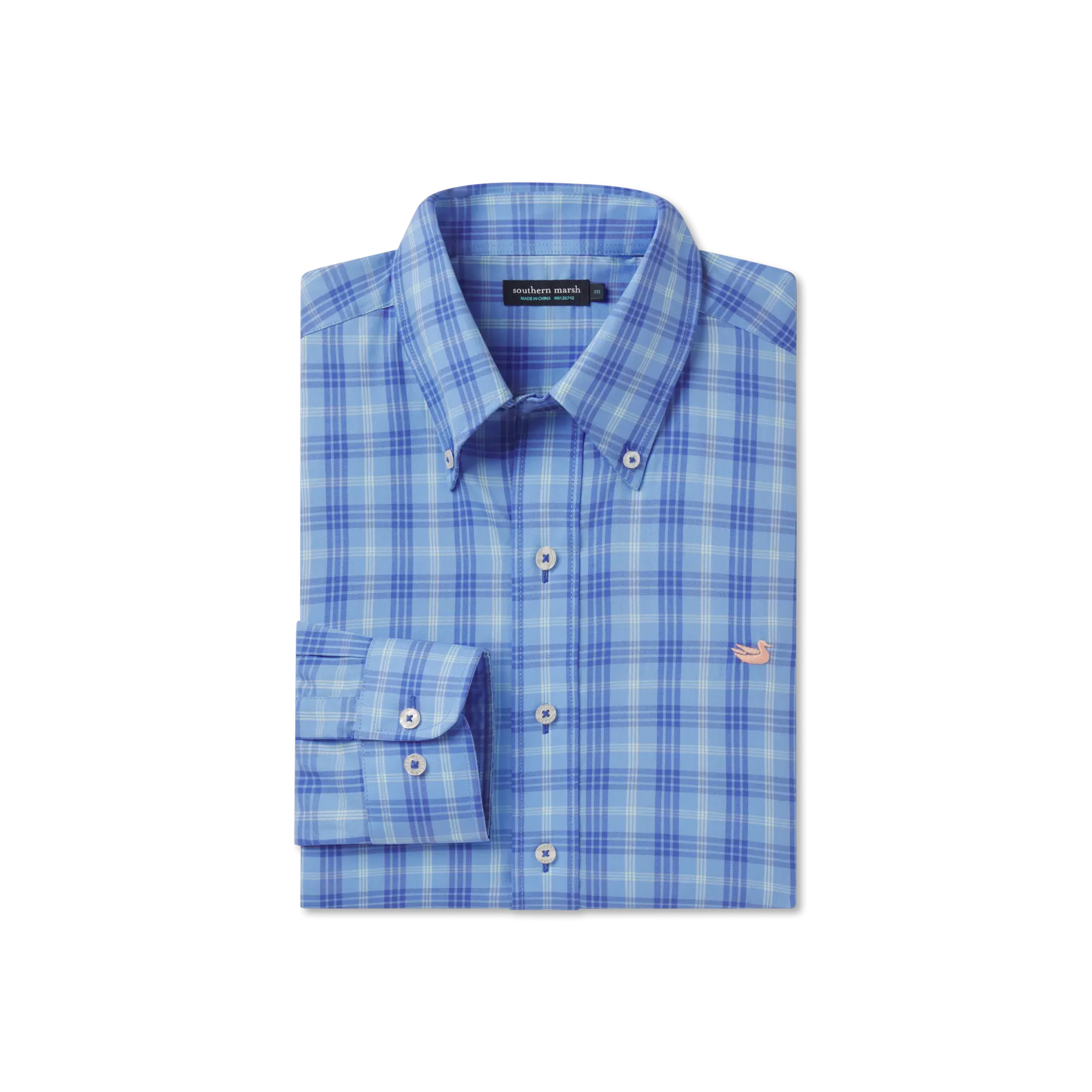 Southern Marsh 21 Middleton Windowpane Dress Shirt