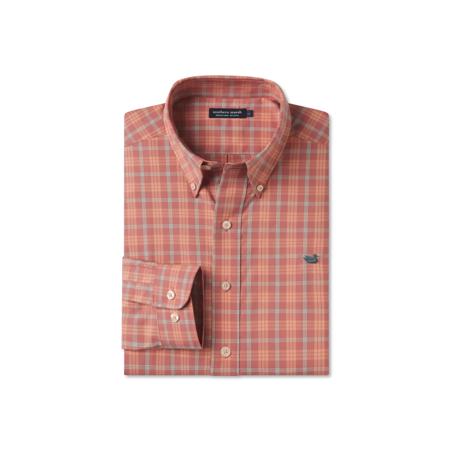 Southern Marsh 21 Middleton Windowpane Dress Shirt