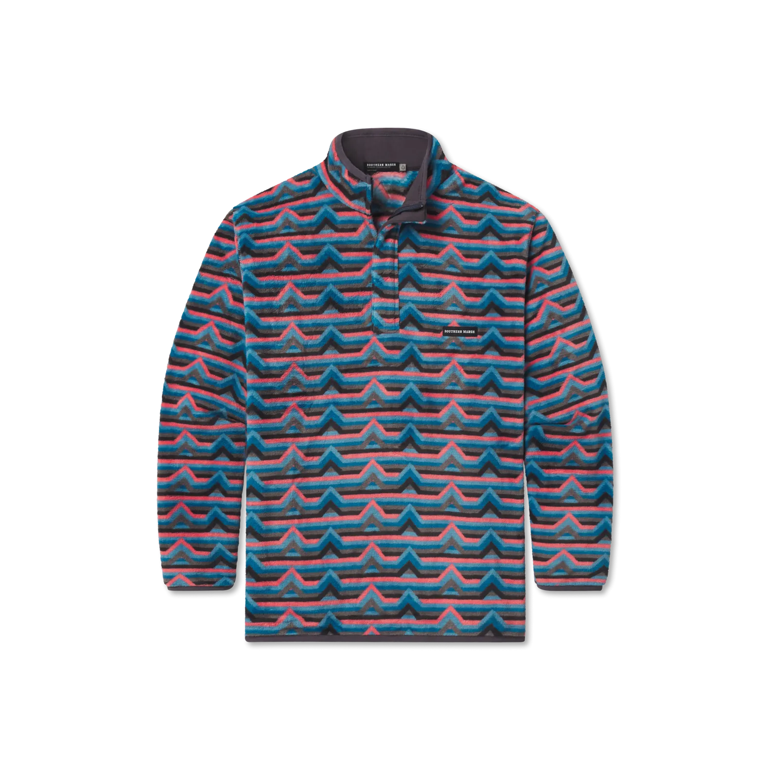 Southern Marsh 21 Moab Stripe Fleece Pullover