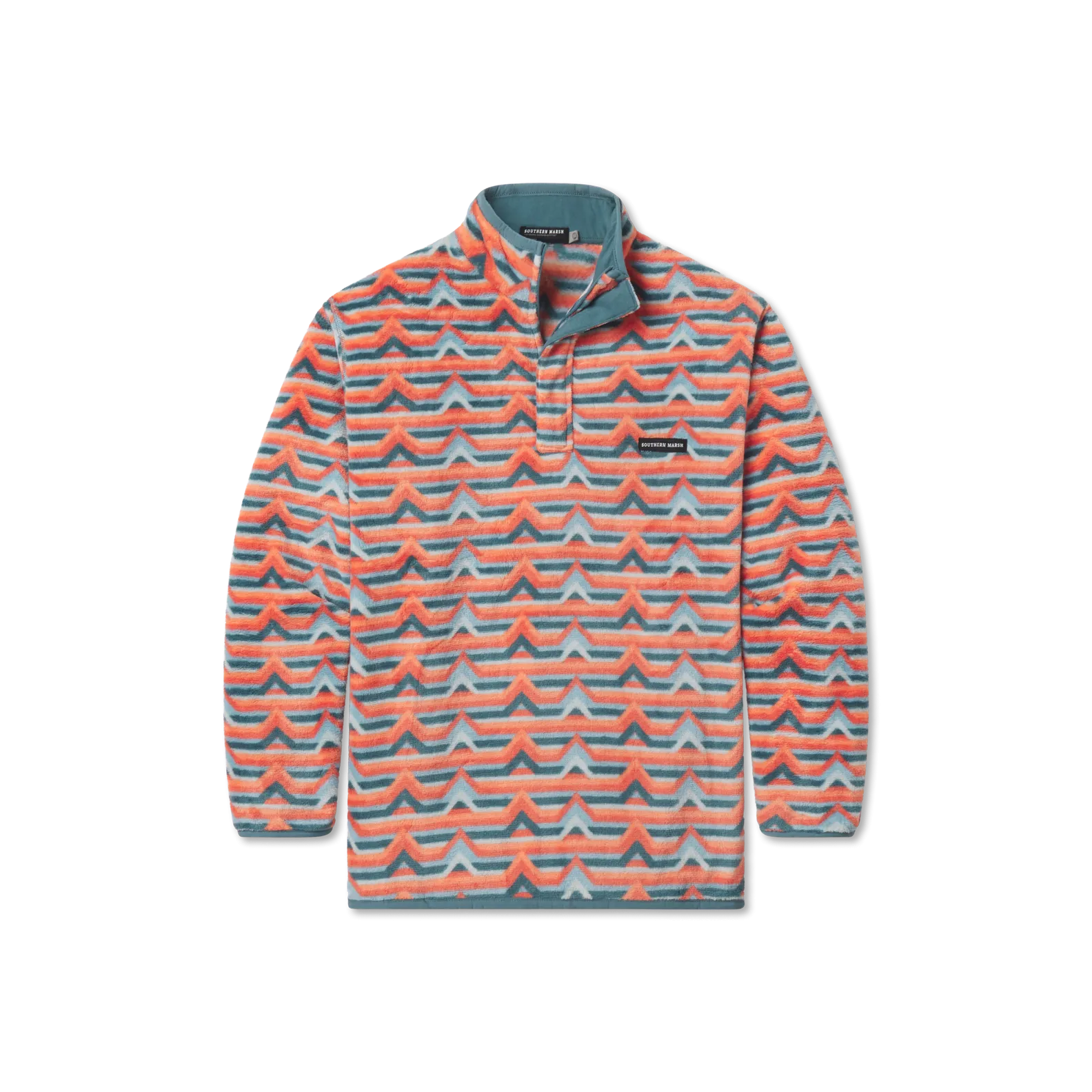 Southern Marsh 21 Moab Stripe Fleece Pullover