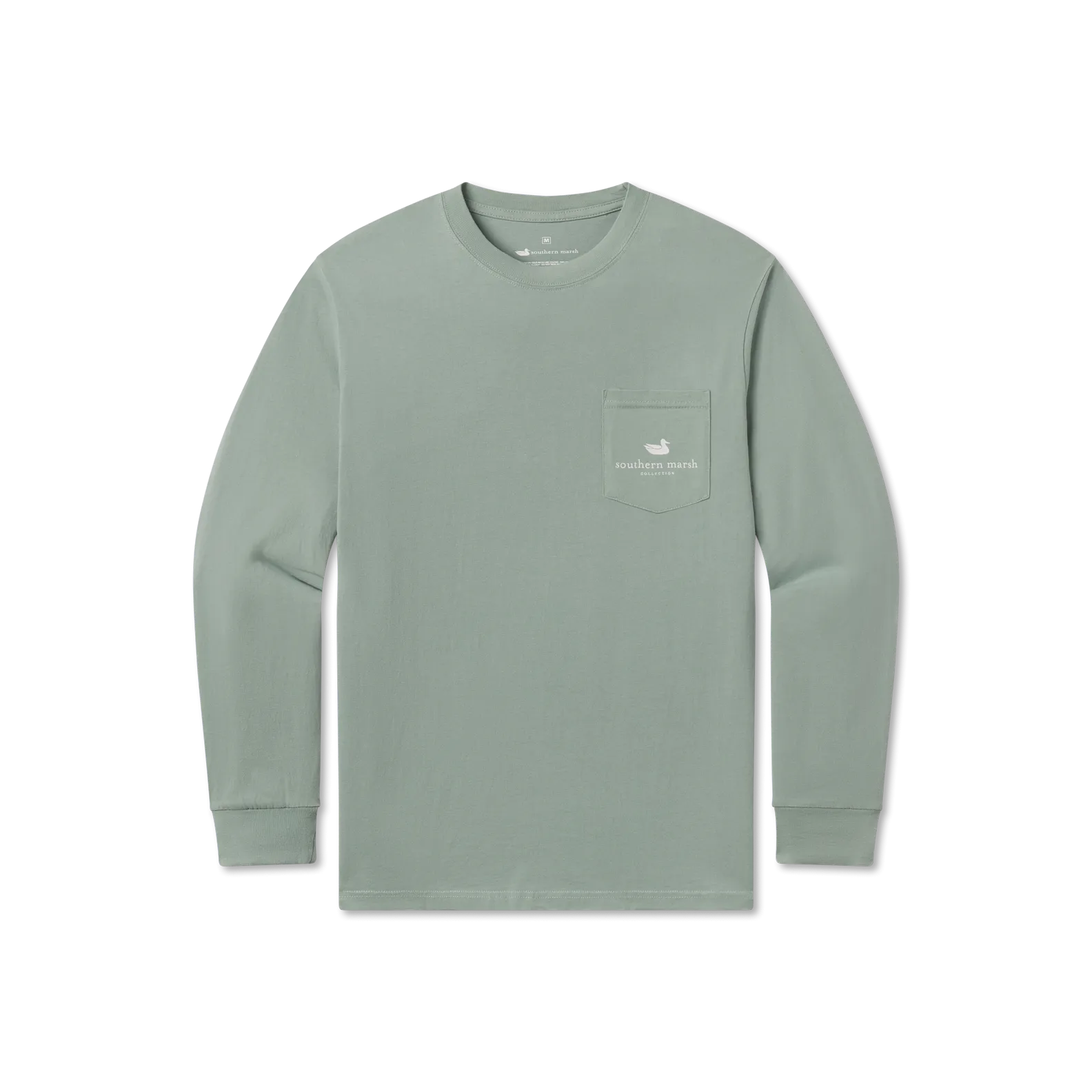 Southern Marsh 21 Mosaic Crab Tee - Long Sleeve