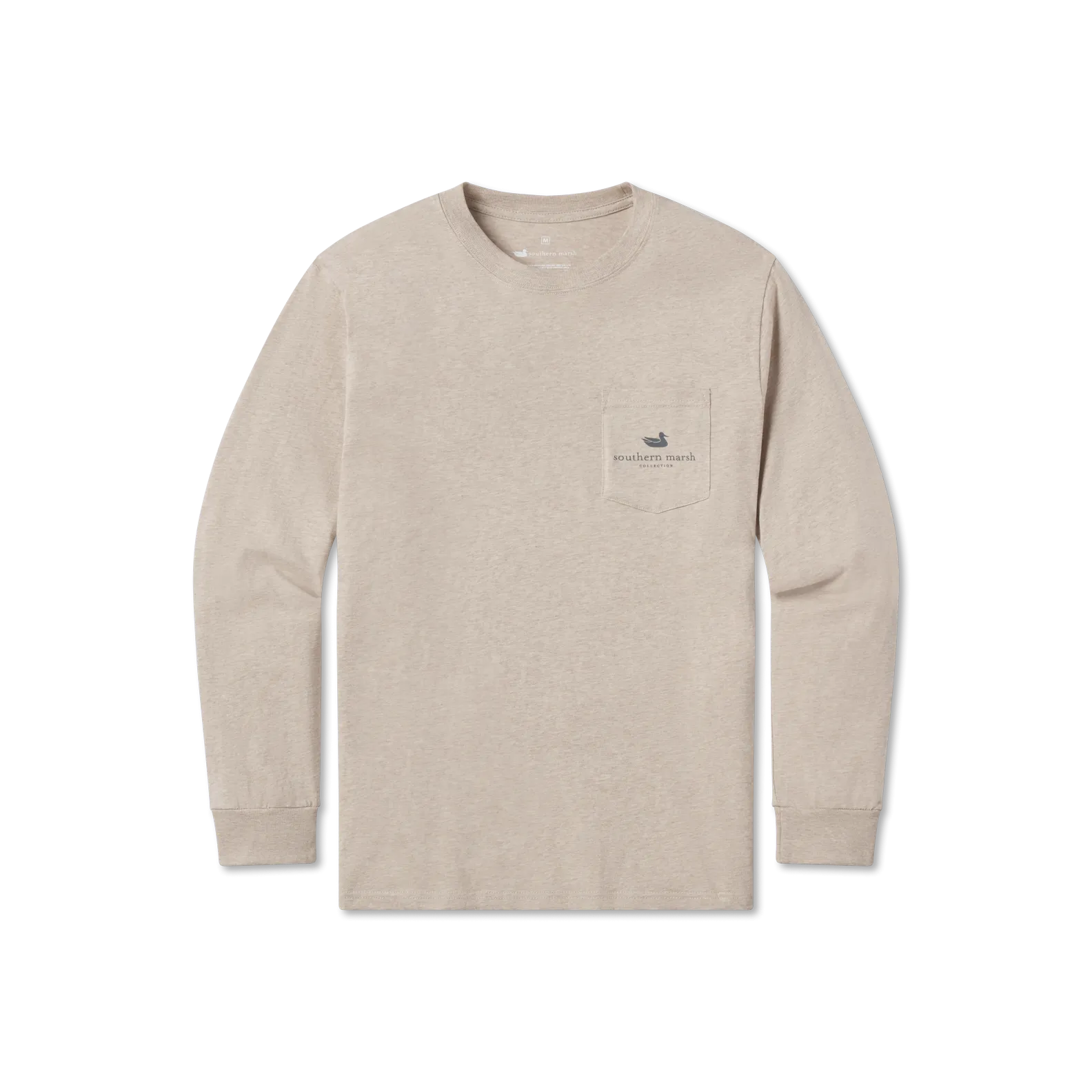 Southern Marsh 21 Mosaic Crab Tee - Long Sleeve