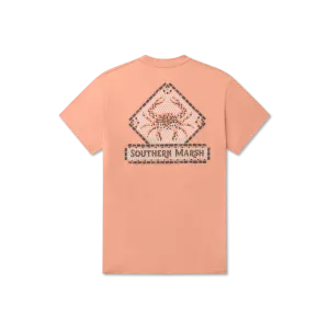 Southern Marsh 21 Mosaic Crab Tee
