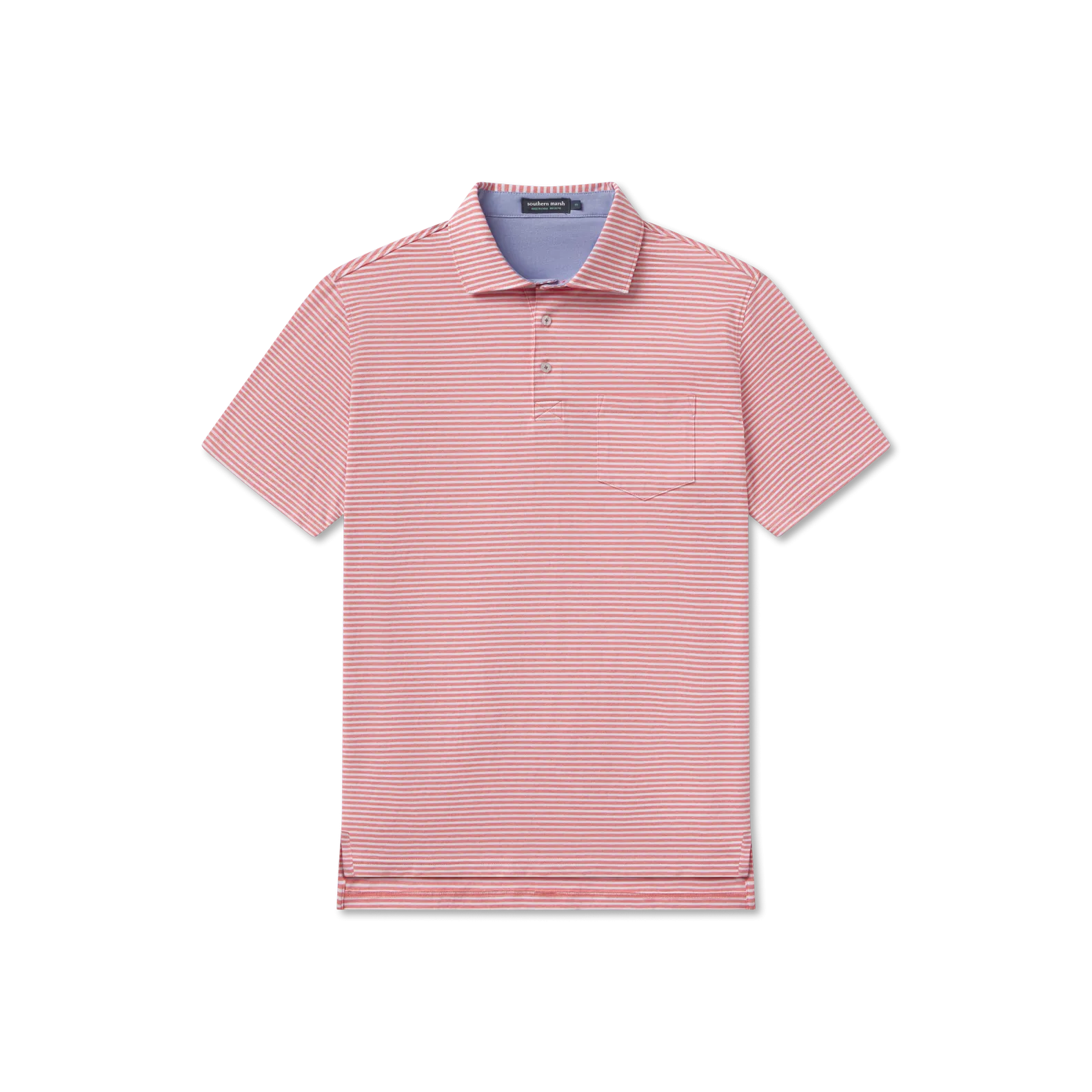 Southern Marsh 21 Nantucket Relaxed Polo - Stripe