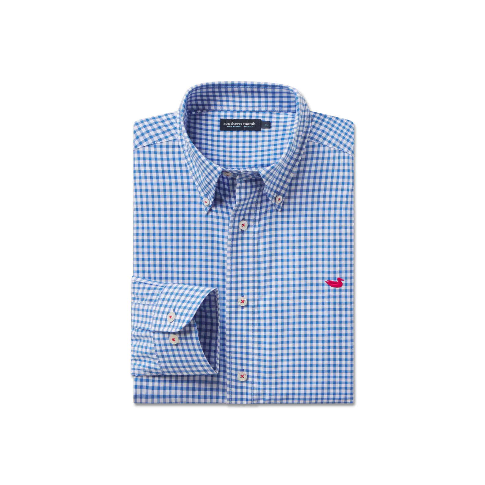 Southern Marsh 21 Nashville Gingham Dress Shirt