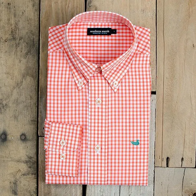 Southern Marsh 21 Nashville Gingham Dress Shirt