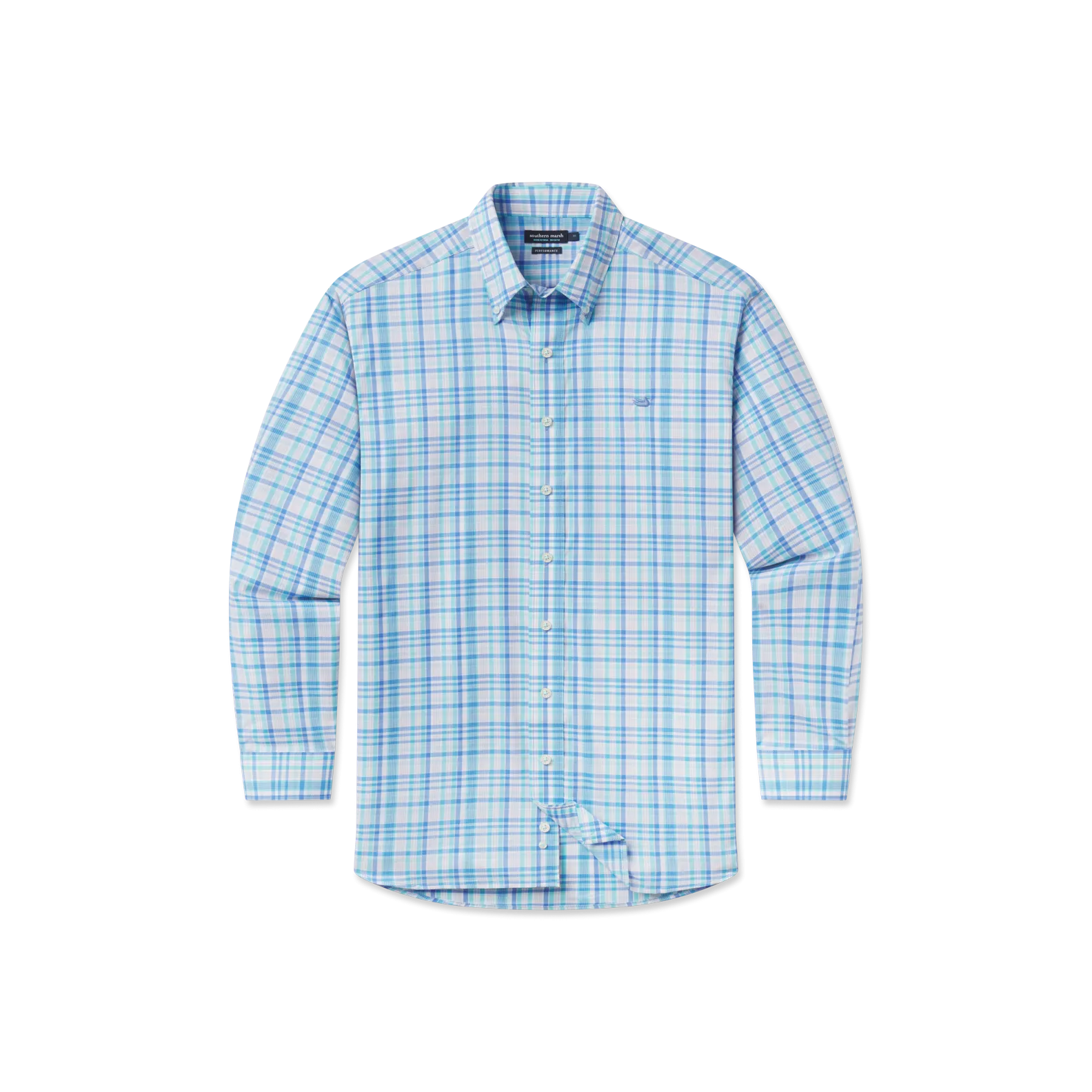 Southern Marsh 21 Nassau Performance Plaid Dress Shirt