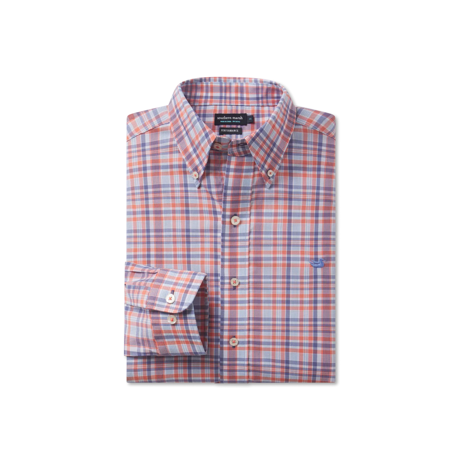 Southern Marsh 21 Nassau Performance Plaid Dress Shirt