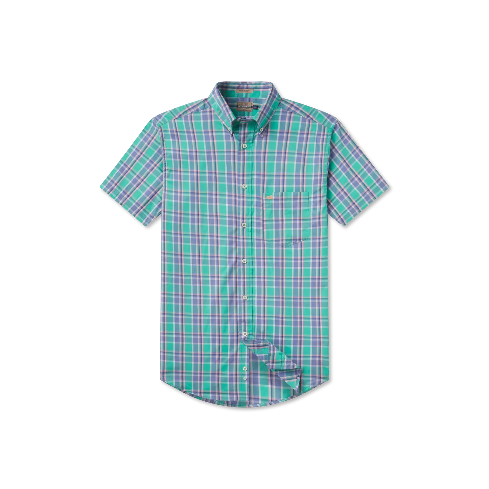 Southern Marsh 21 Natahala Plaid Dress Shirt - Short Sleeve