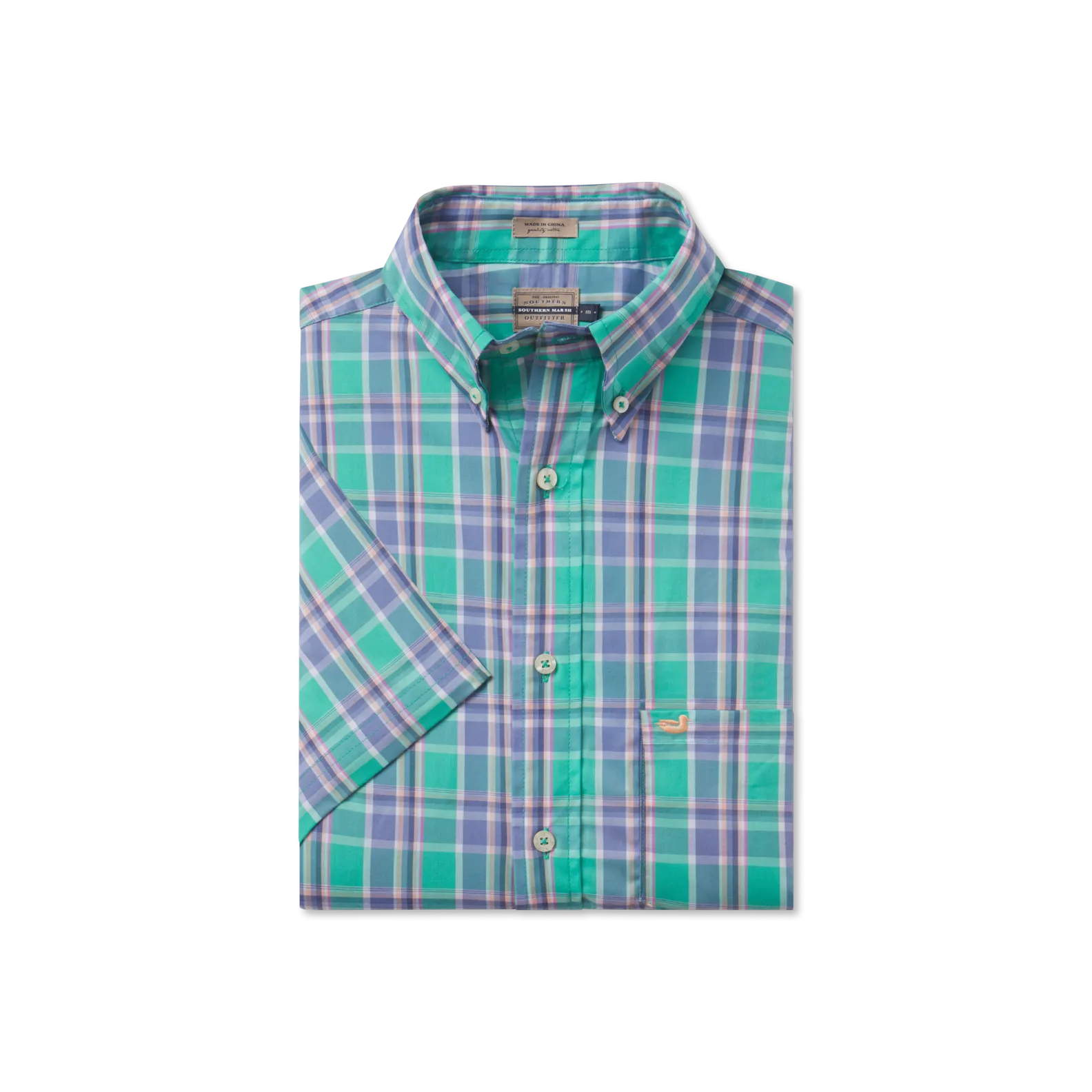 Southern Marsh 21 Natahala Plaid Dress Shirt - Short Sleeve