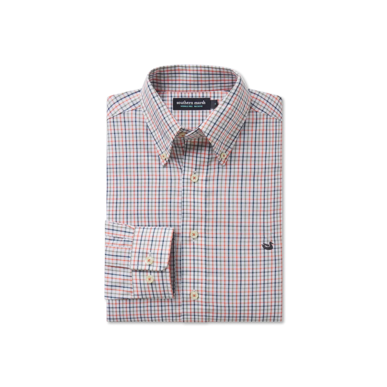 Southern Marsh 21 Nottoway Check Dress Shirt
