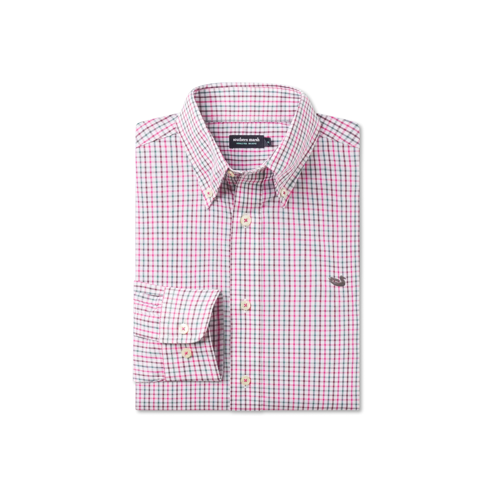 Southern Marsh 21 Nottoway Check Dress Shirt