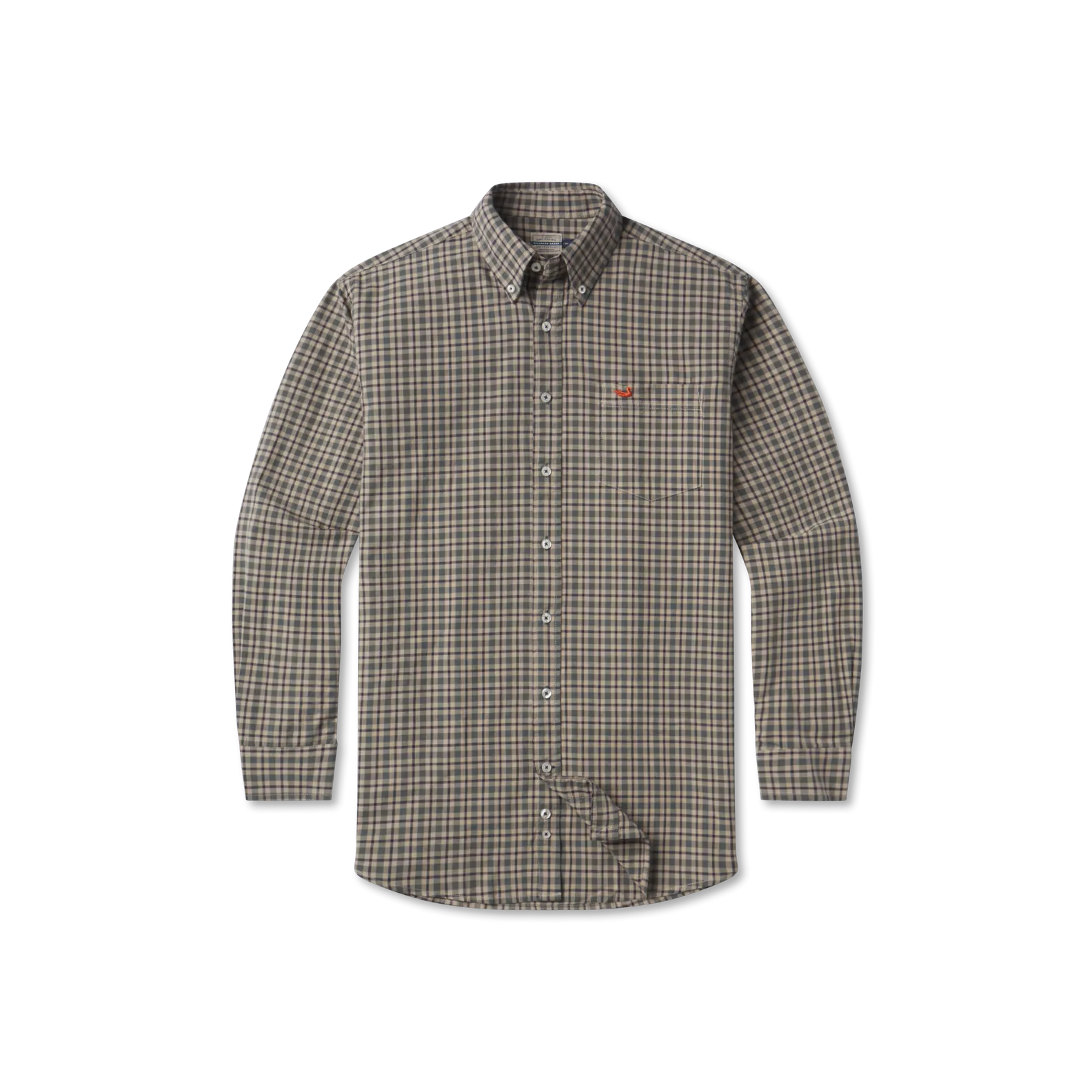 Southern Marsh 21 Oak Grove Washed Gingham Dress Shirt