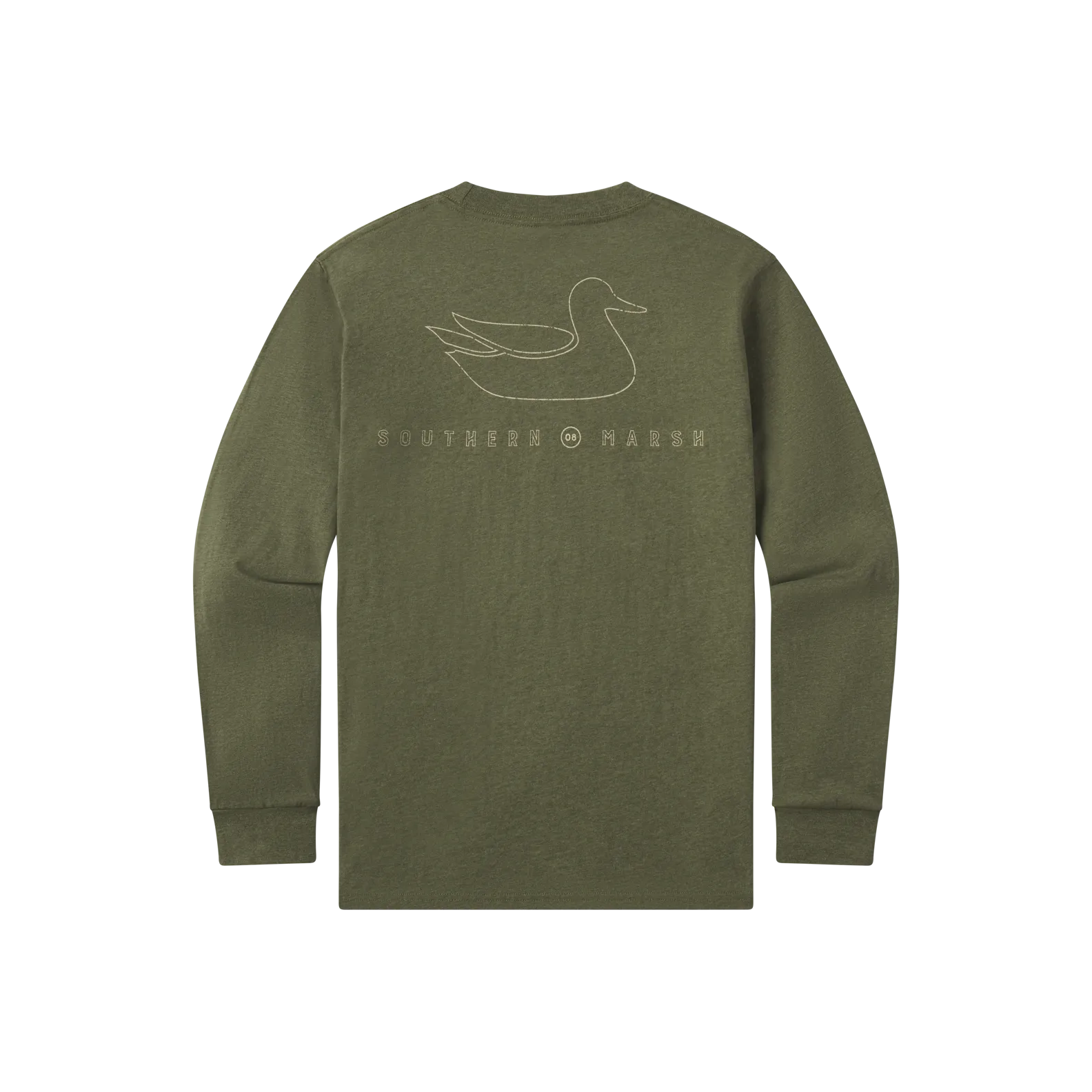Southern Marsh 21 Original Outline Tee - Long Sleeve