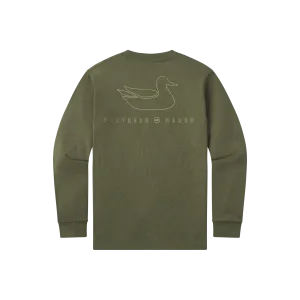 Southern Marsh 21 Original Outline Tee - Long Sleeve