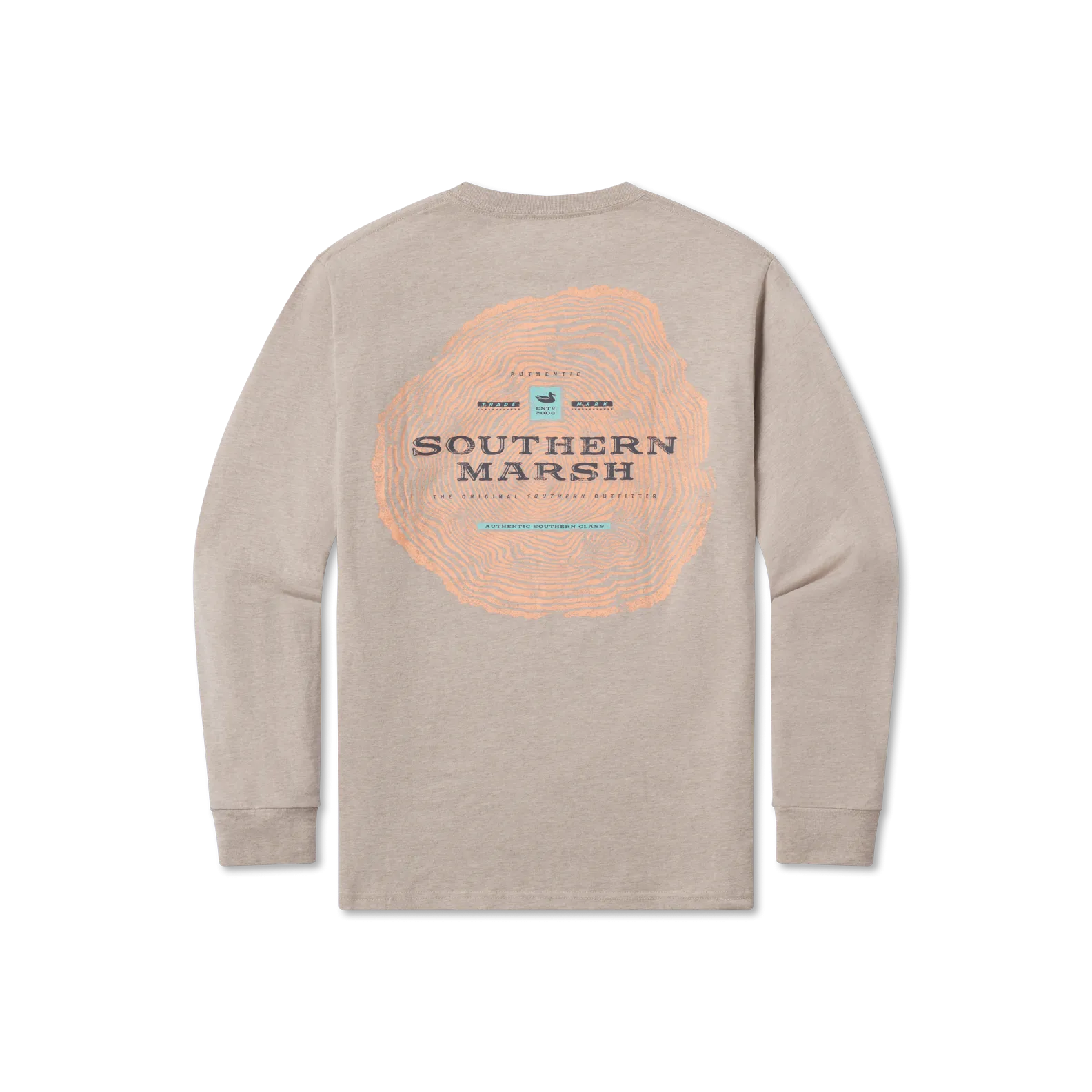 Southern Marsh 21 Origins Crosscut Tee - Long Sleeve