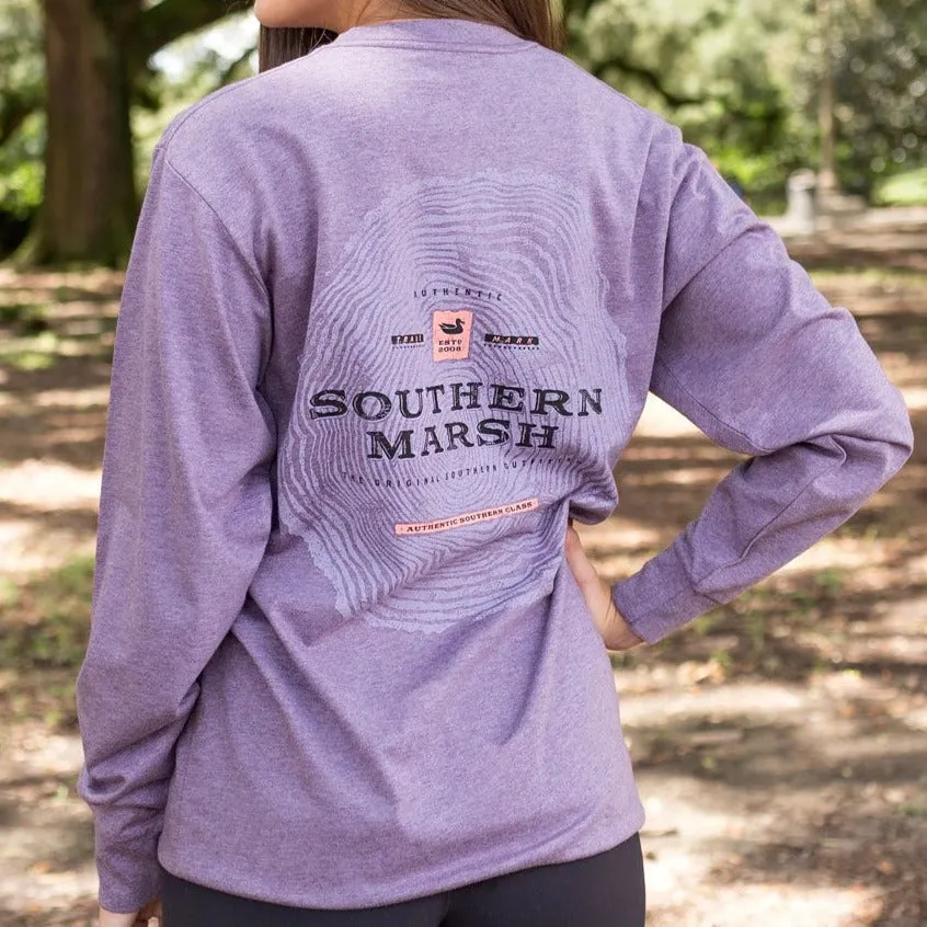 Southern Marsh 21 Origins Crosscut Tee - Long Sleeve
