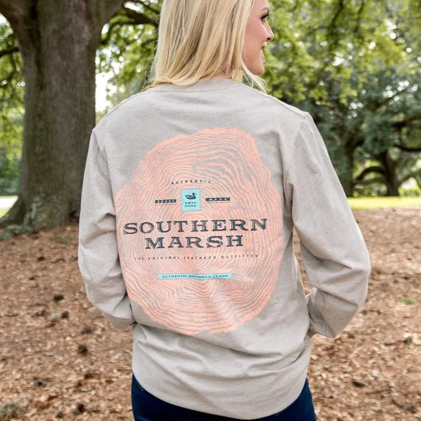 Southern Marsh 21 Origins Crosscut Tee - Long Sleeve