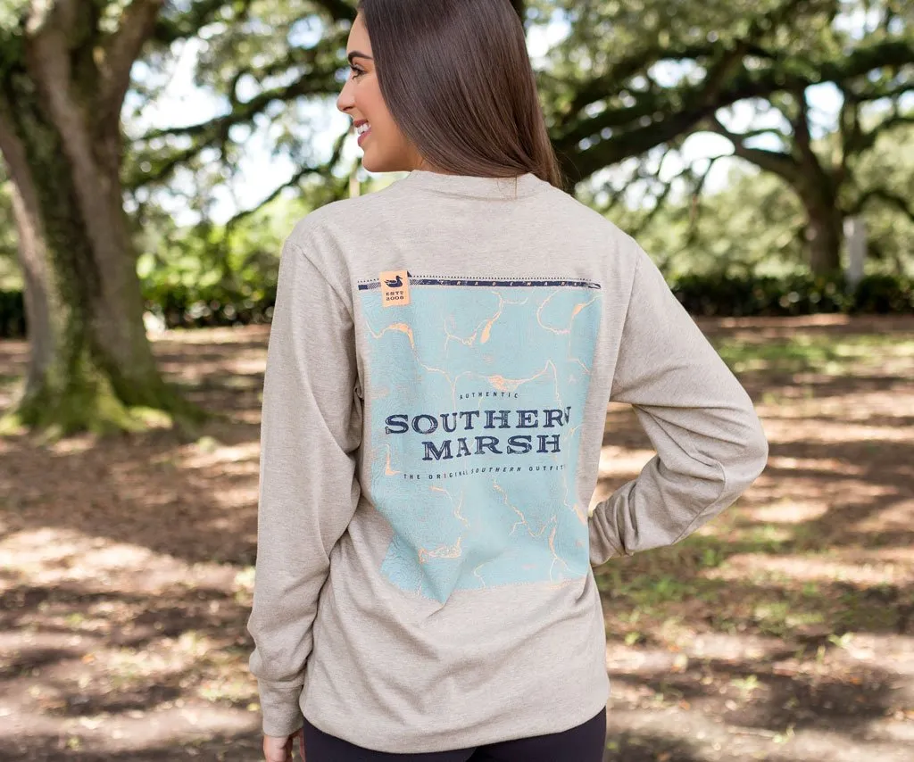 Southern Marsh 21 Origins Elevation Tee - Long Sleeve