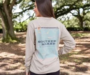 Southern Marsh 21 Origins Elevation Tee - Long Sleeve