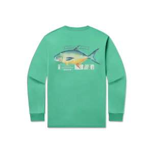 Southern Marsh 21 Outfitter Collection Tee - Pompano - Long Sleeve