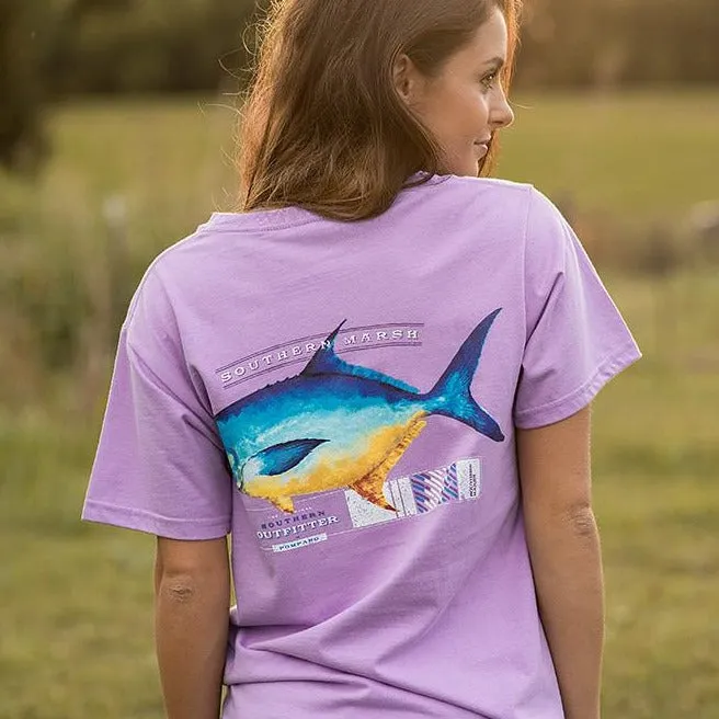 Southern Marsh 21 Outfitter Collection Tee - Pompano