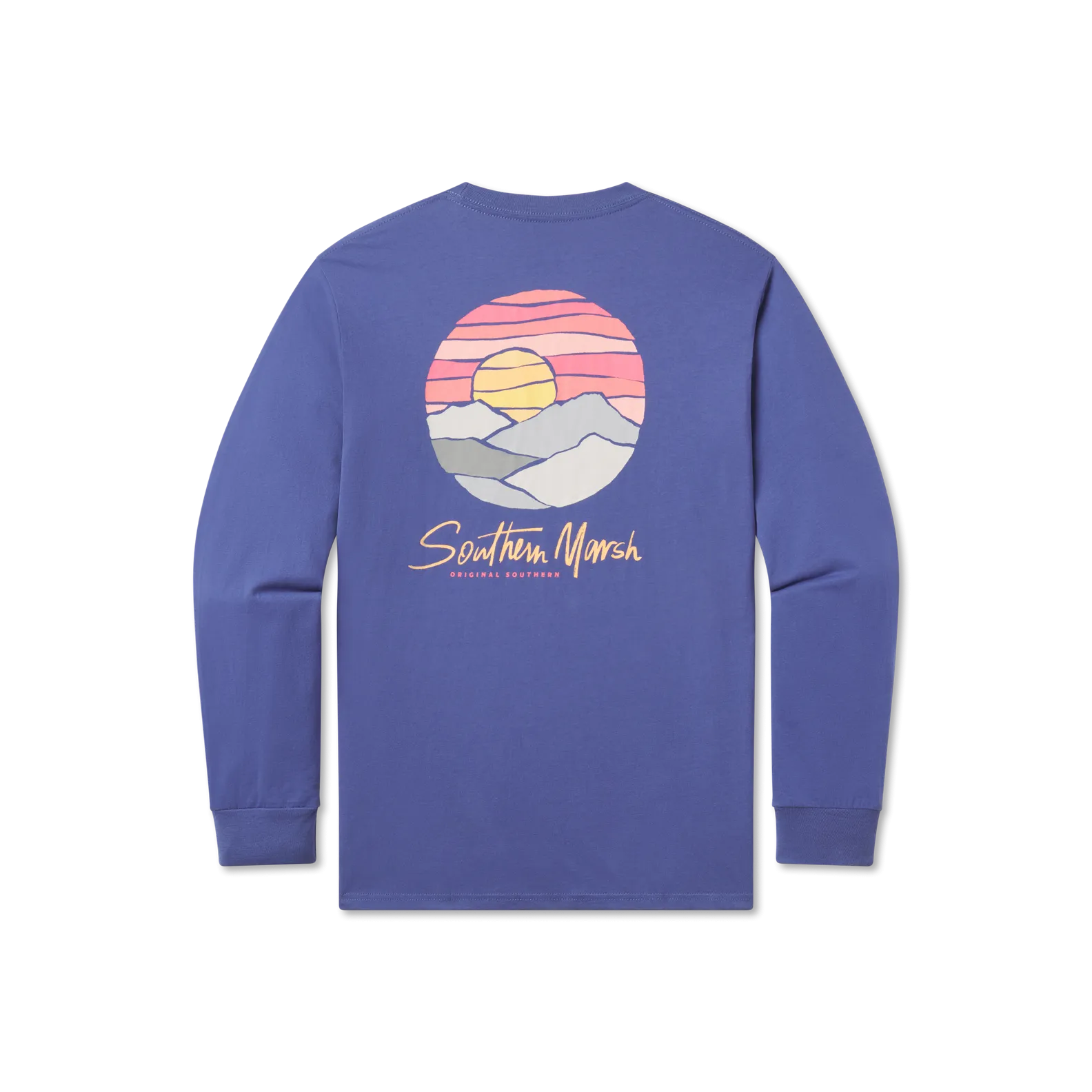 Southern Marsh 21 Paper Mountains Tee - Long Sleeve