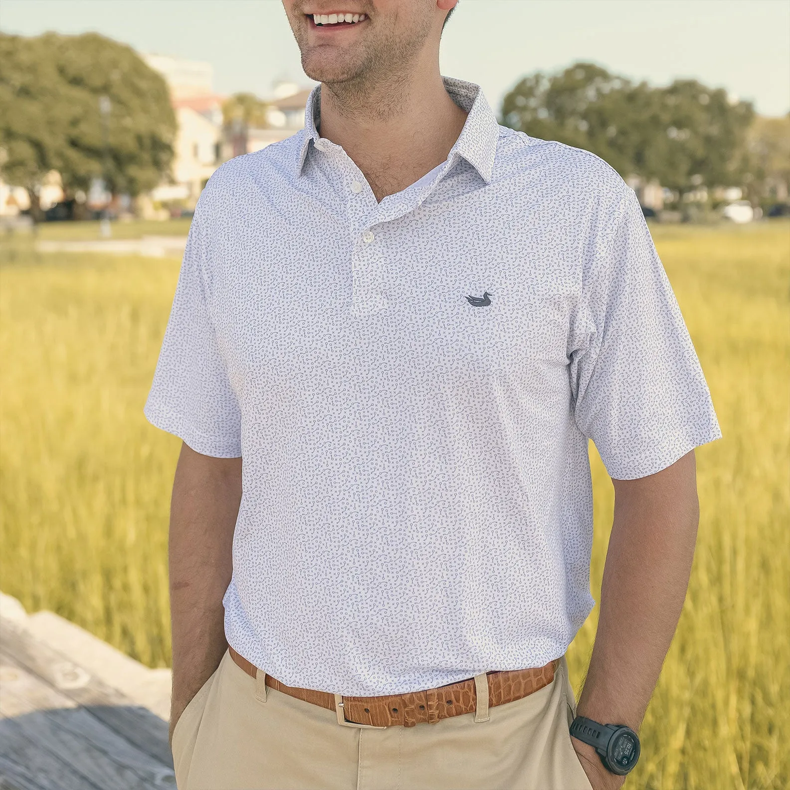Southern Marsh 21 Pass Rush Performance Polo
