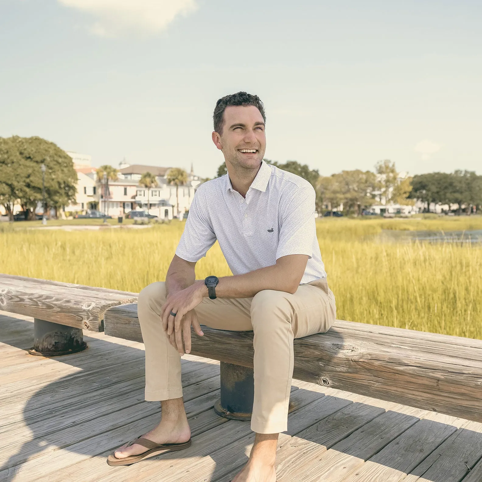 Southern Marsh 21 Pass Rush Performance Polo
