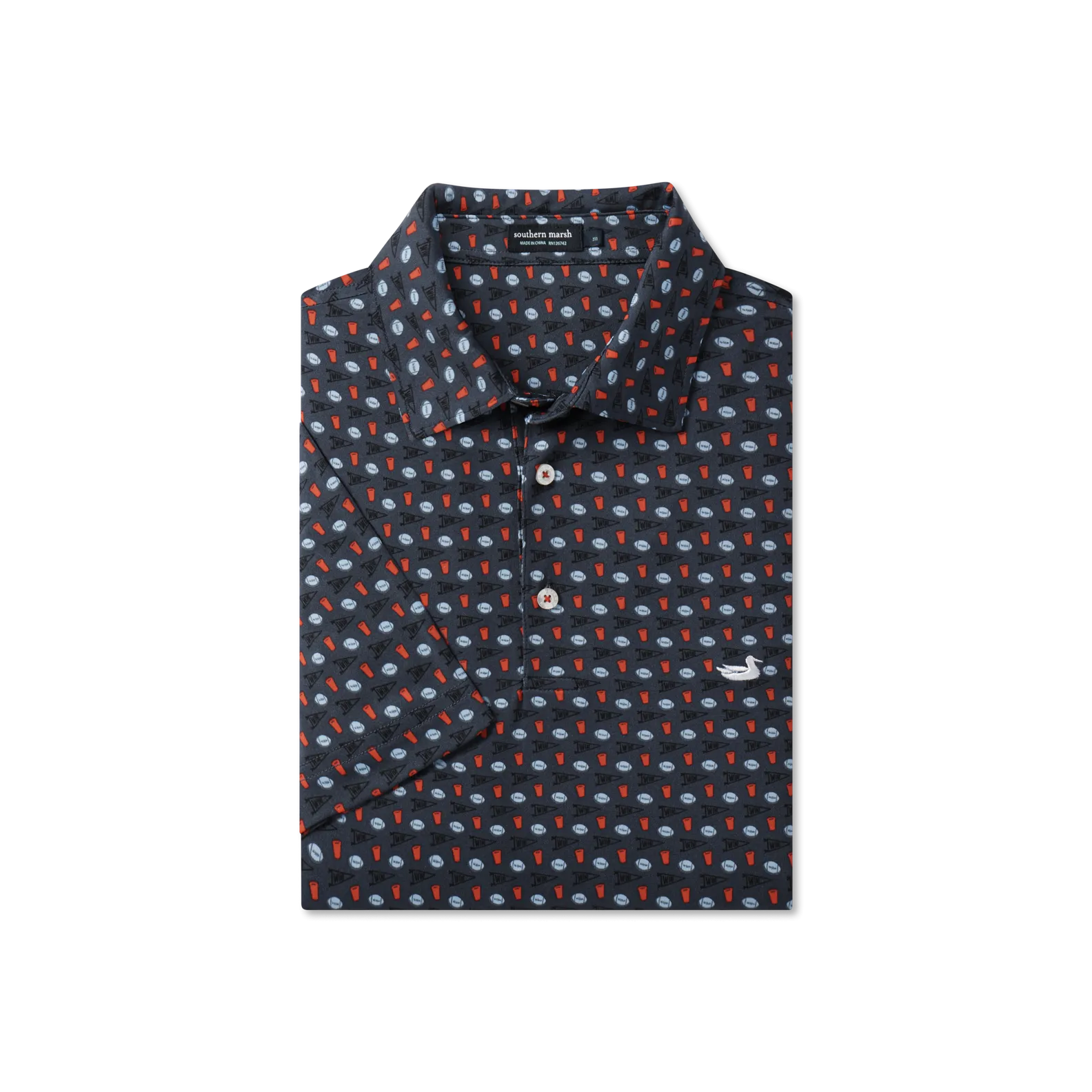 Southern Marsh 21 Pick Six Performance Polo