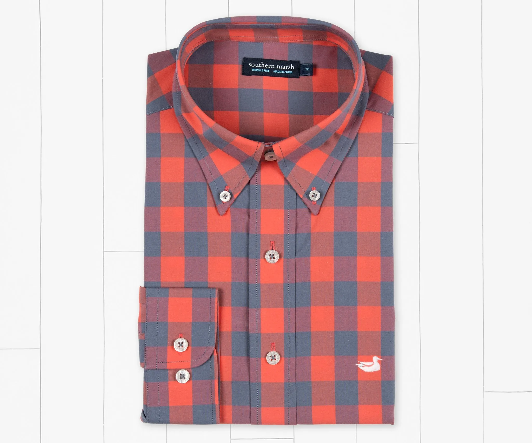 Southern Marsh 21 Pickens Gingham Dress Shirt