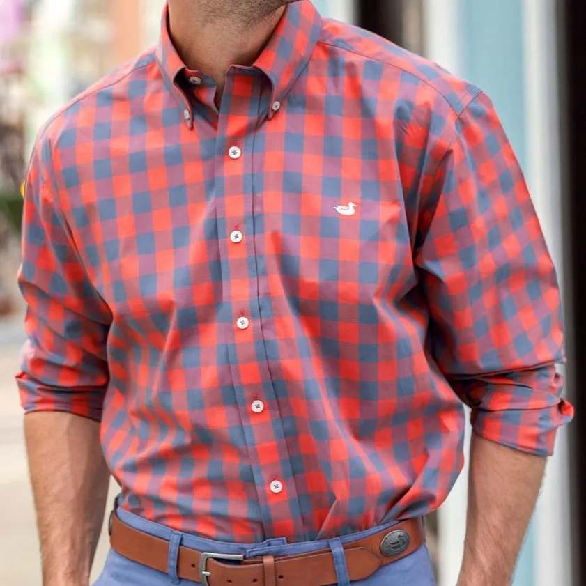 Southern Marsh 21 Pickens Gingham Dress Shirt