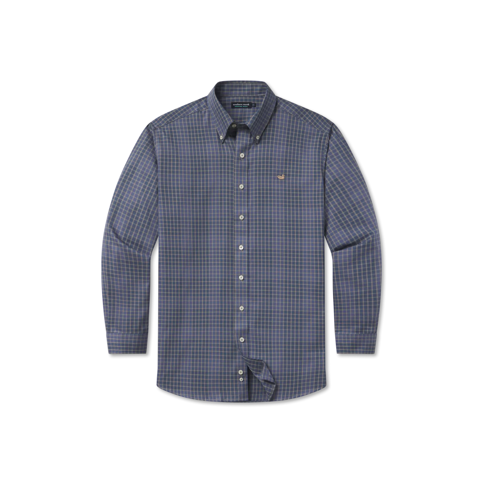 Southern Marsh 21 Pittman Grid Dress Shirt