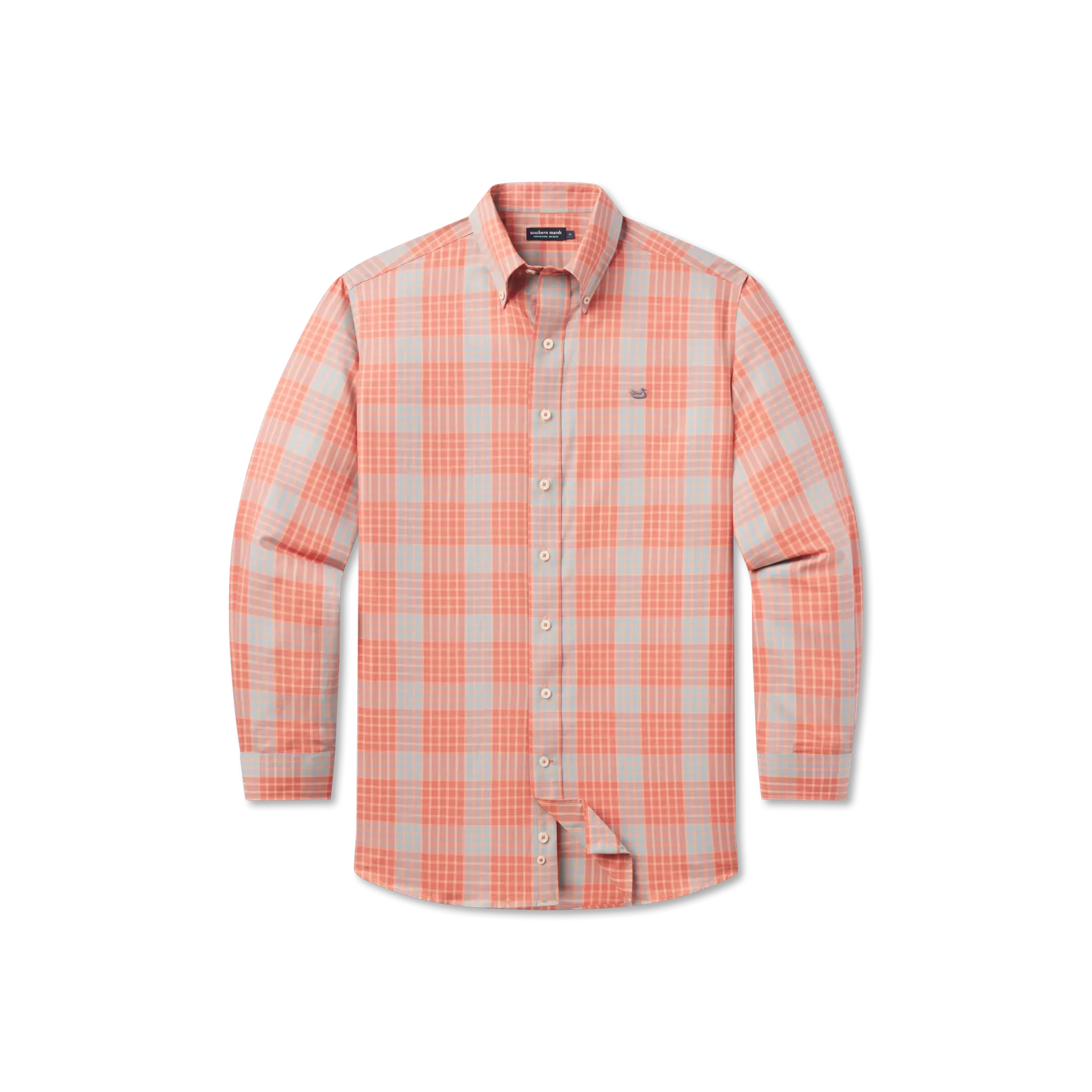 Southern Marsh 21 Pittman Grid Dress Shirt