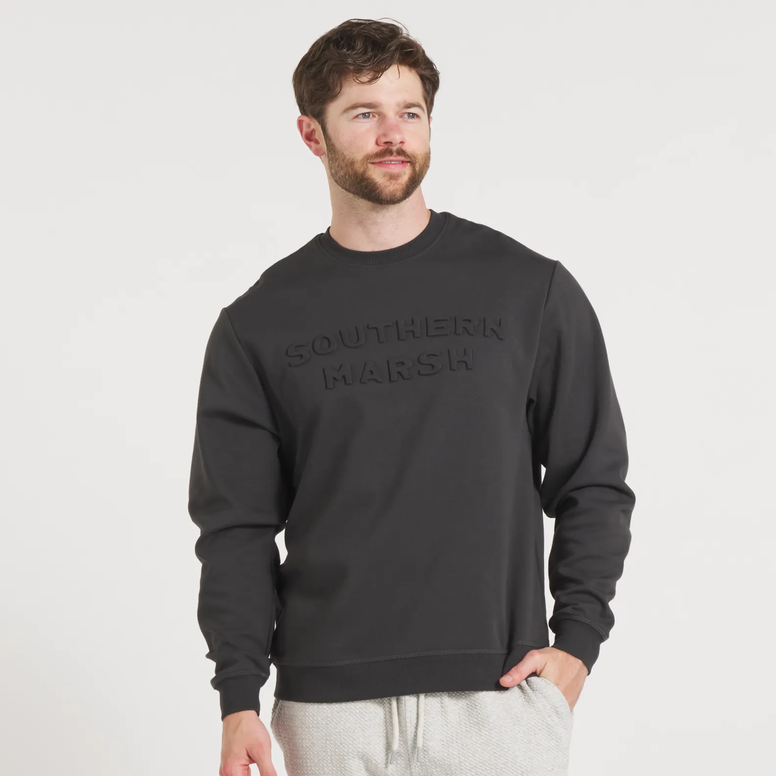 Southern Marsh 21 Plateau Embossed Sweatshirt