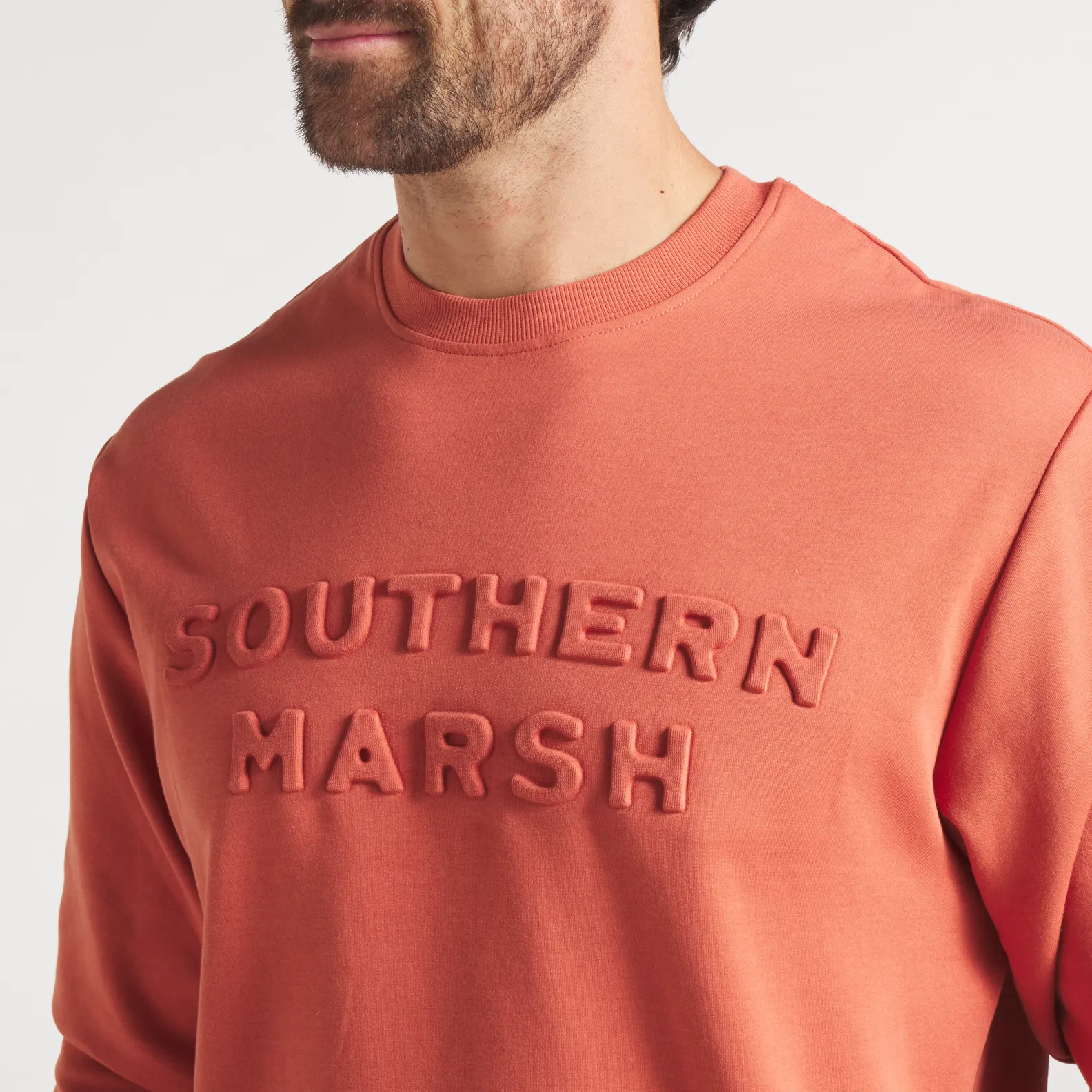 Southern Marsh 21 Plateau Embossed Sweatshirt