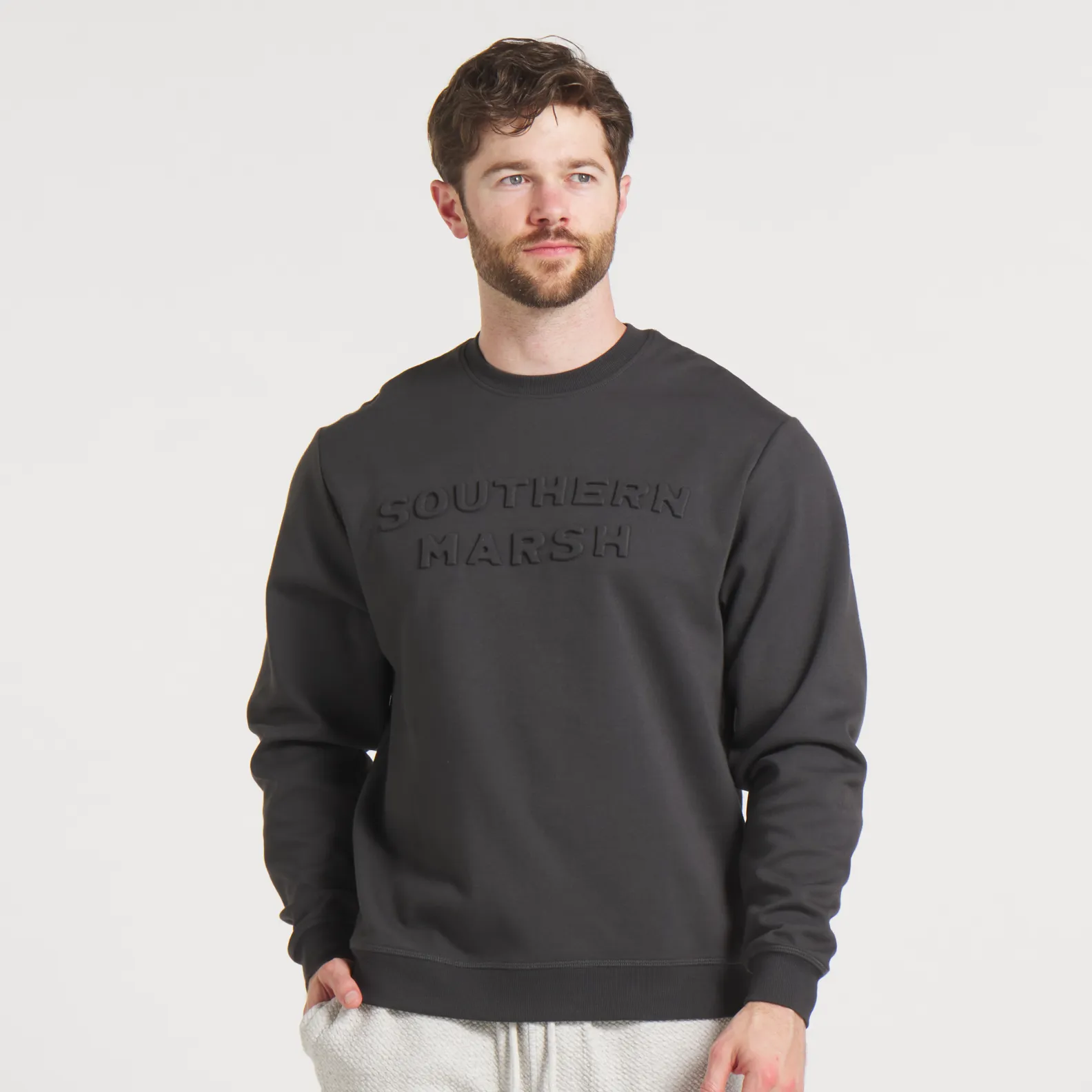 Southern Marsh 21 Plateau Embossed Sweatshirt