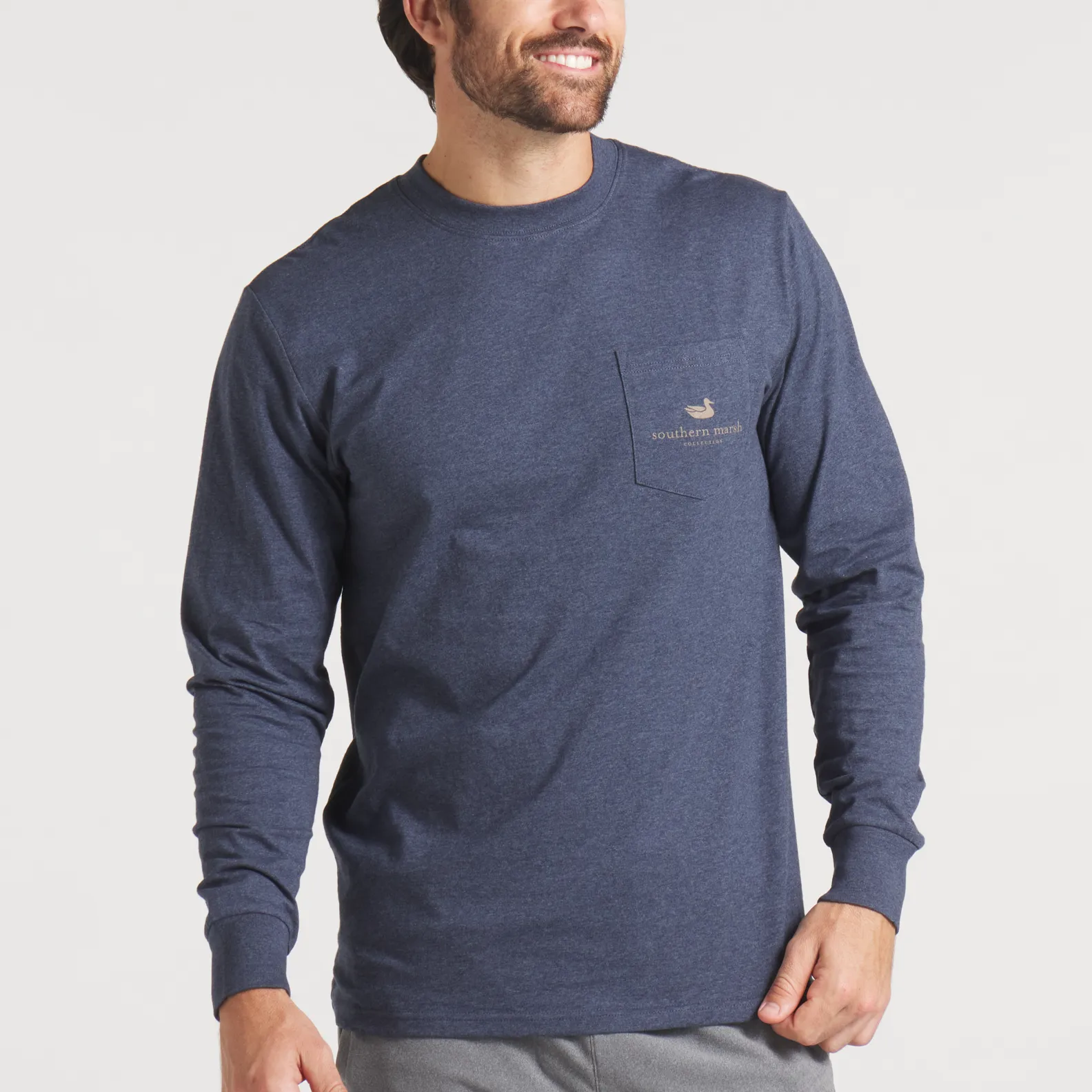 Southern Marsh 21 Pointer Uplander Tee - Long Sleeve Tee